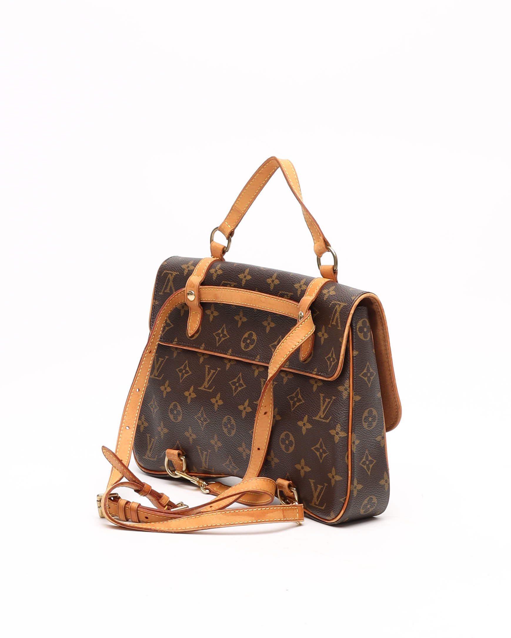 Pre-owned Louis Vuitton Monogram Marelle Backpack In Brown
