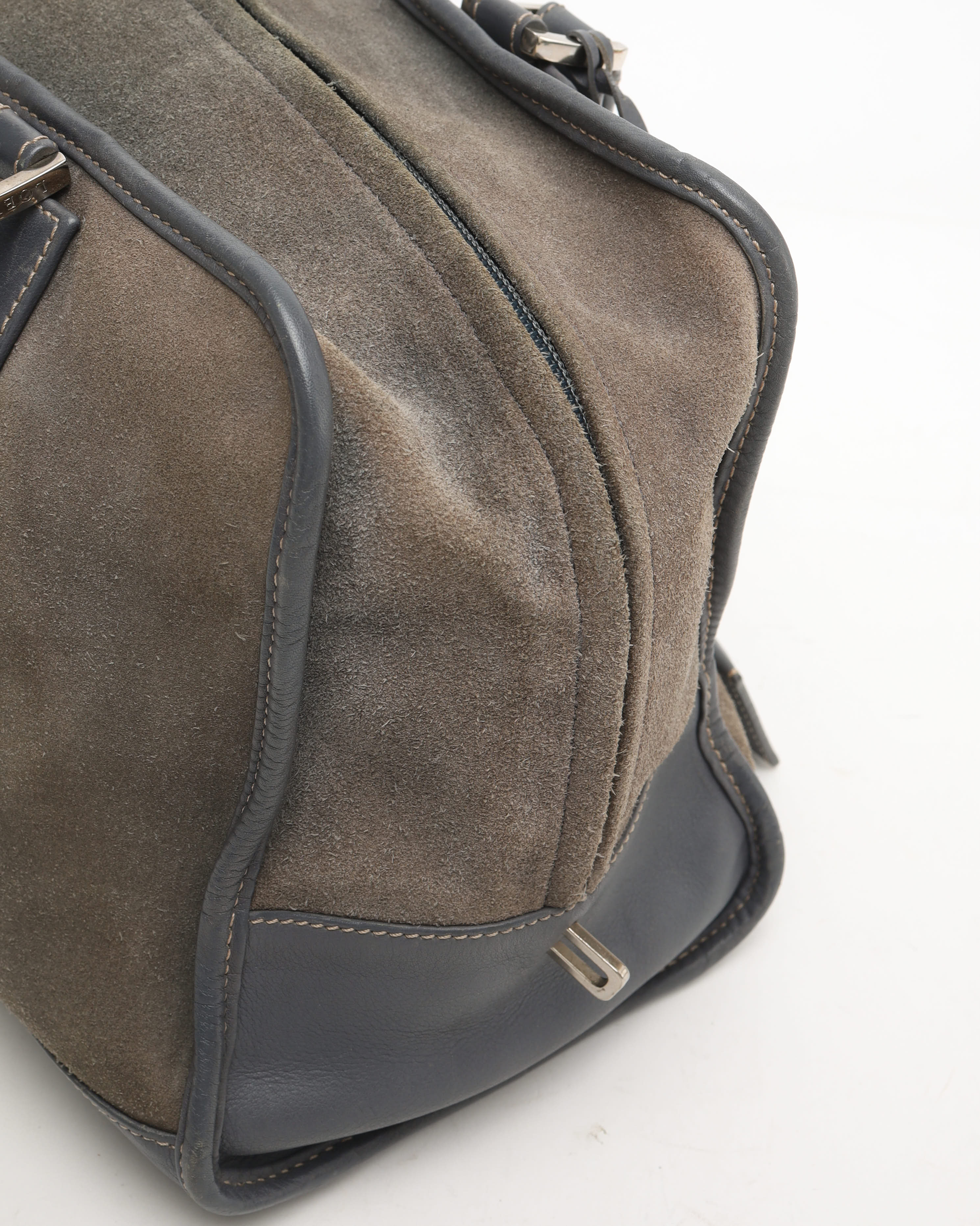 Loewe Amazona Suede Handbag