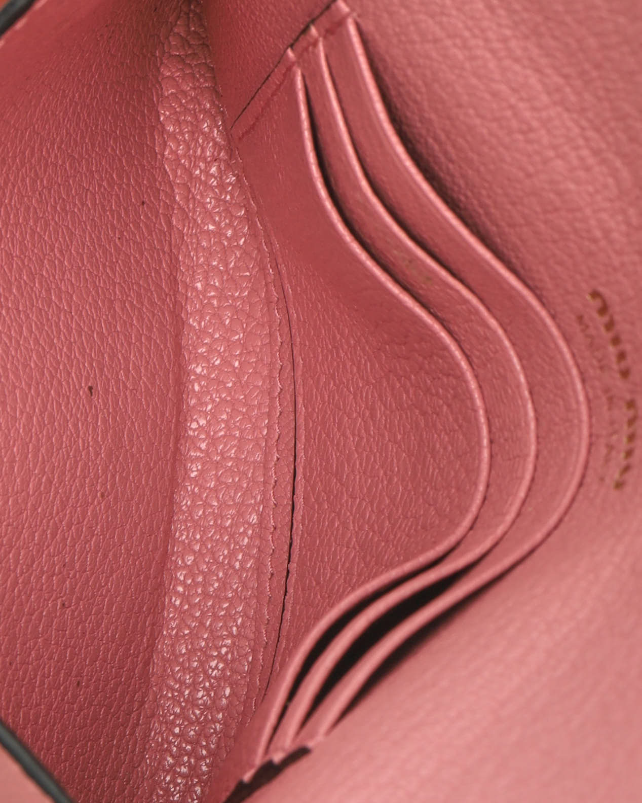 Miu Miu Leather Pouch