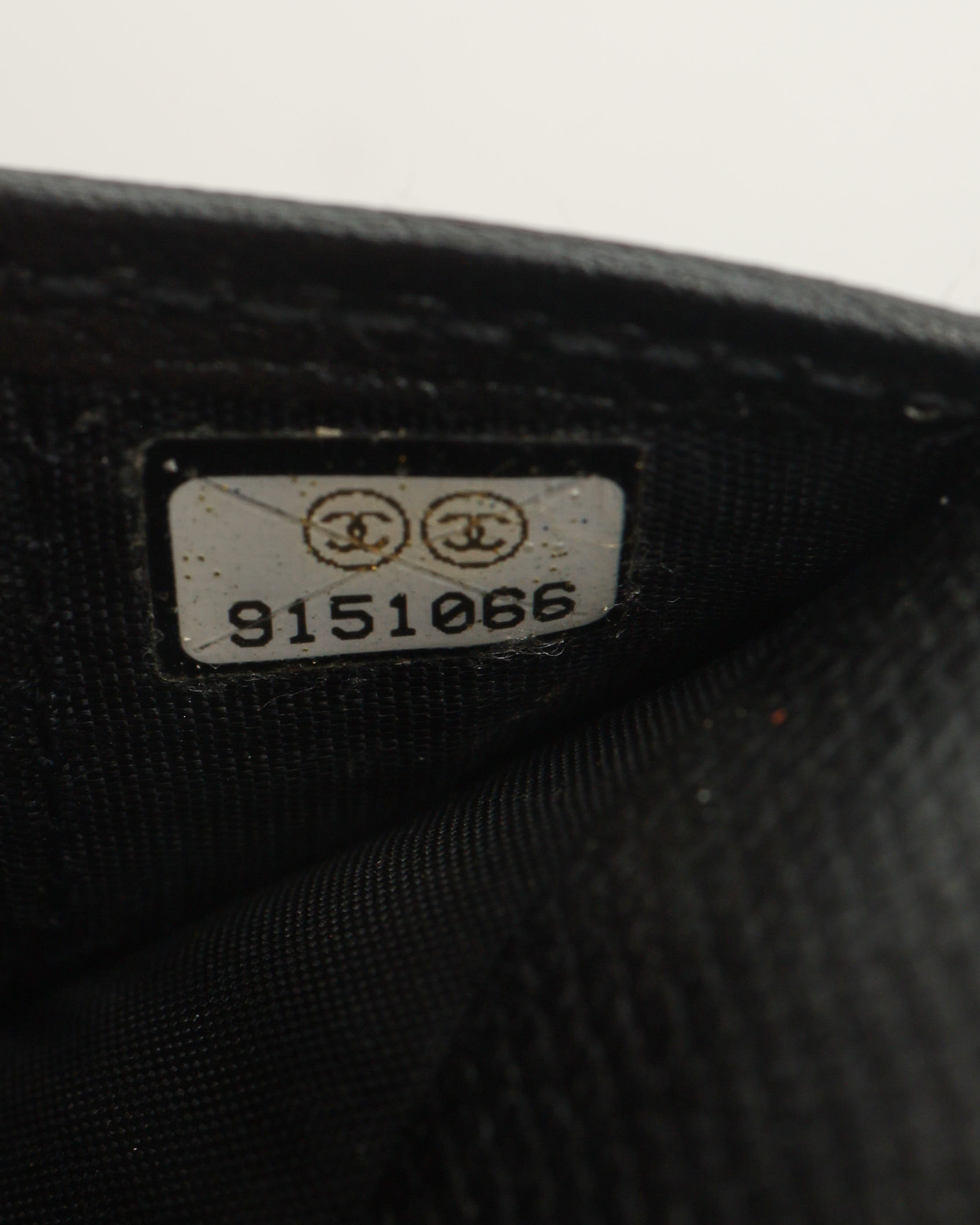 Pre-owned Chanel Coco Button Long Wallet