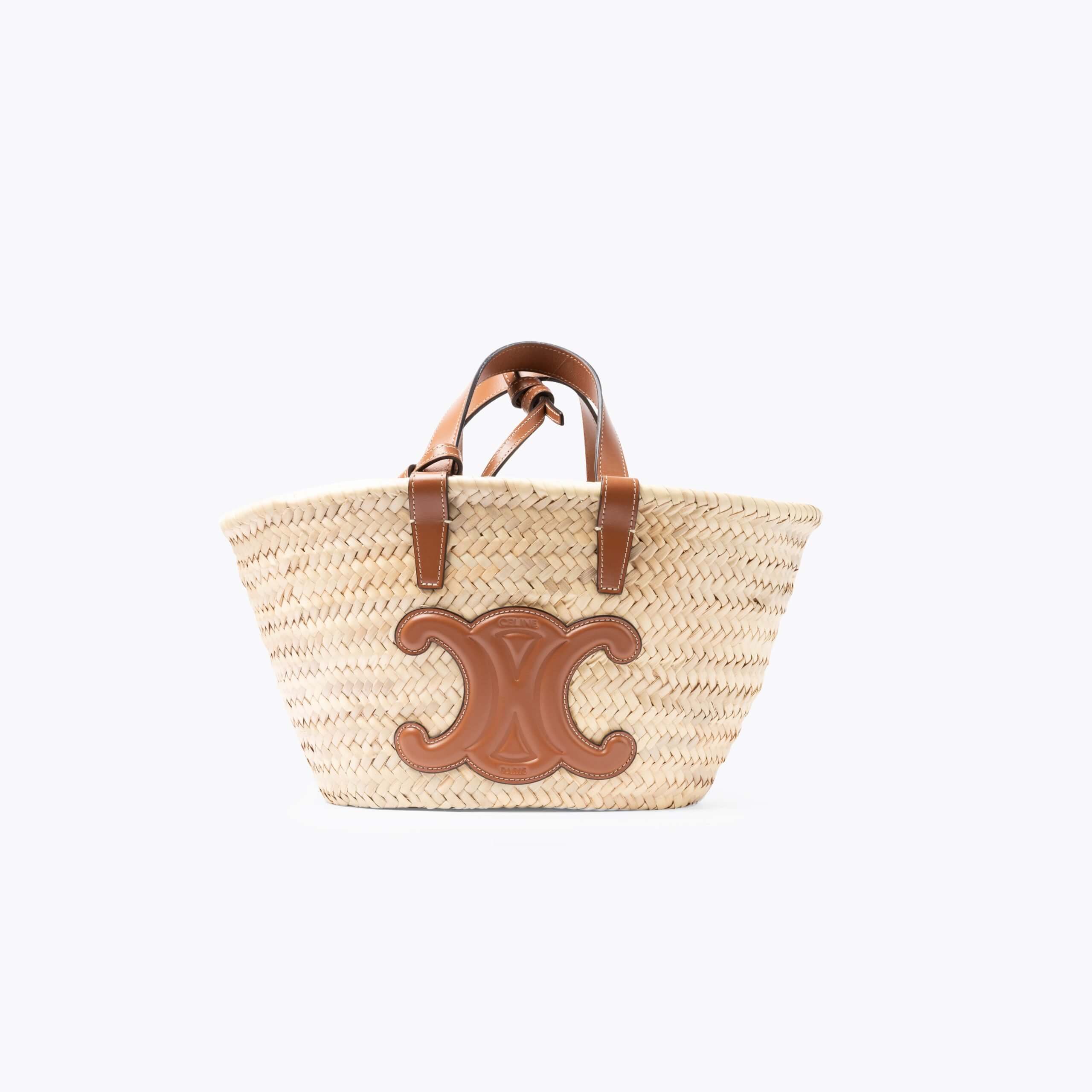 CELINE Teen Triomphe Basket Tote