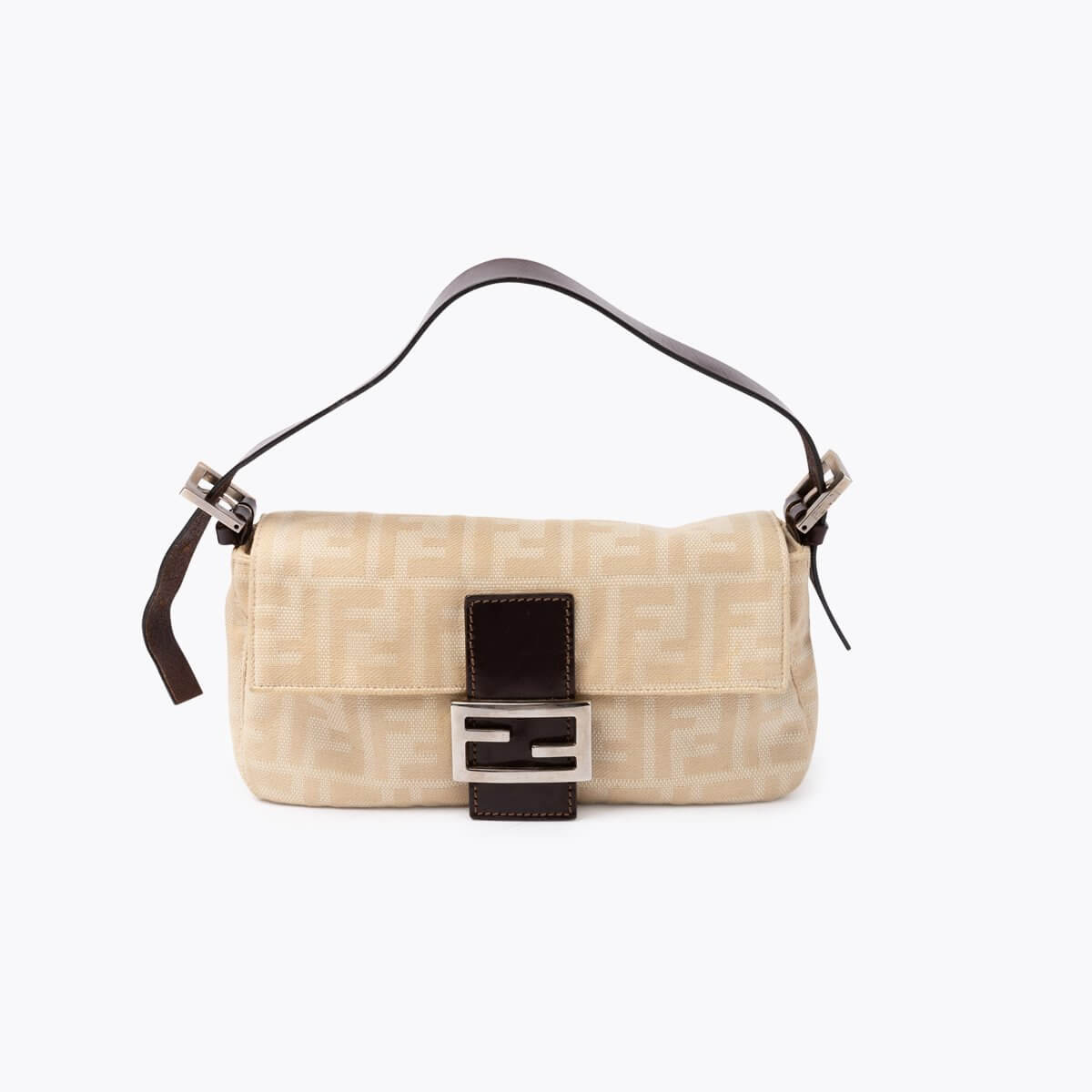 FENDI Canvas Baguette Bag