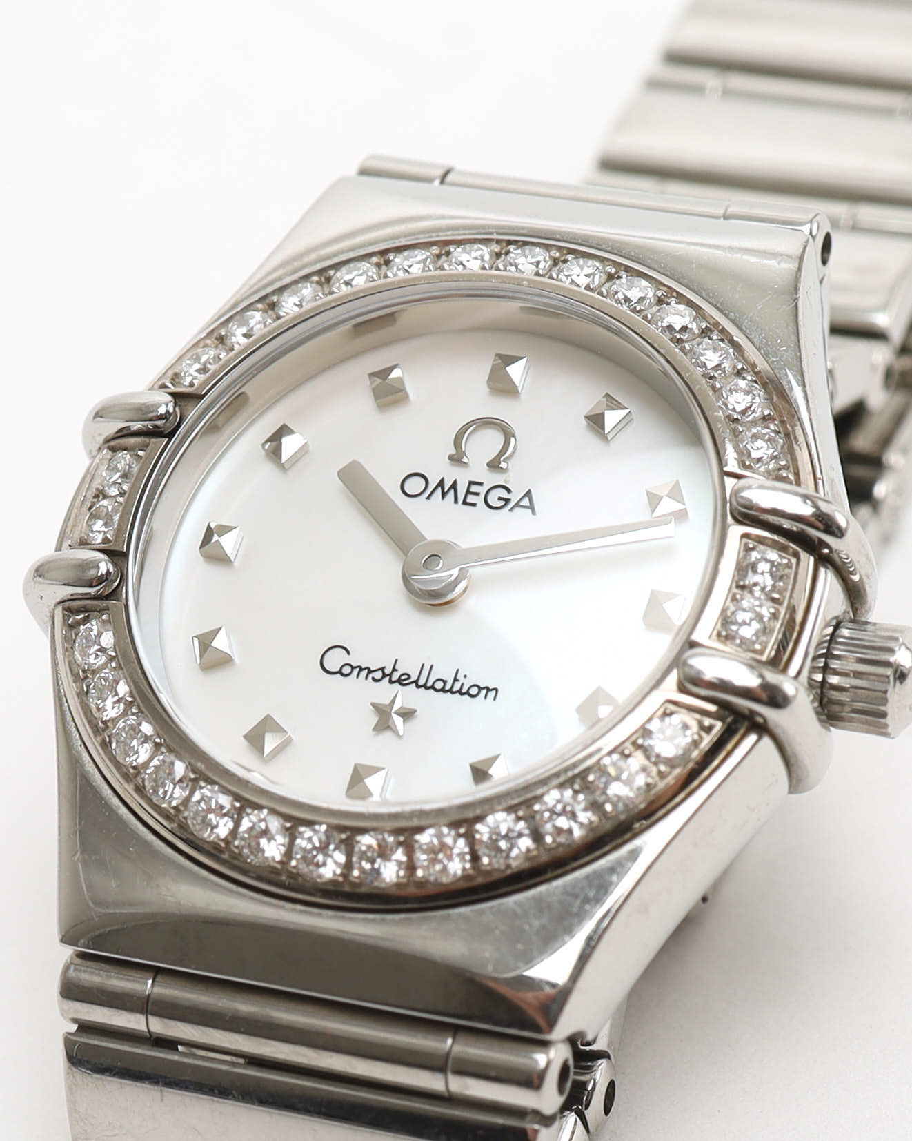 Omega Lady-constellation 22,5mm Diamond Watch