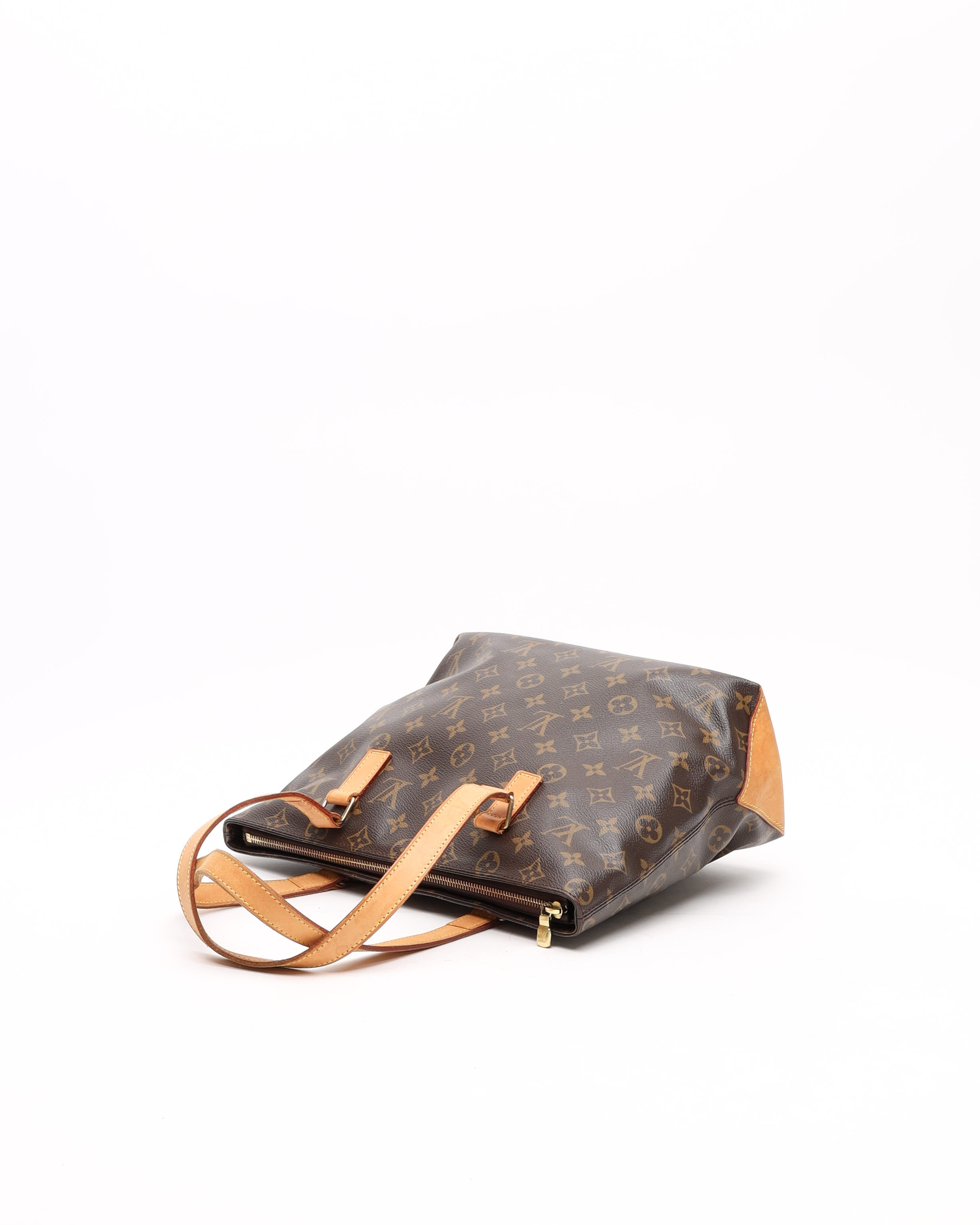 Pre-owned Louis Vuitton Monogram Cabas Piano Bag In Brown