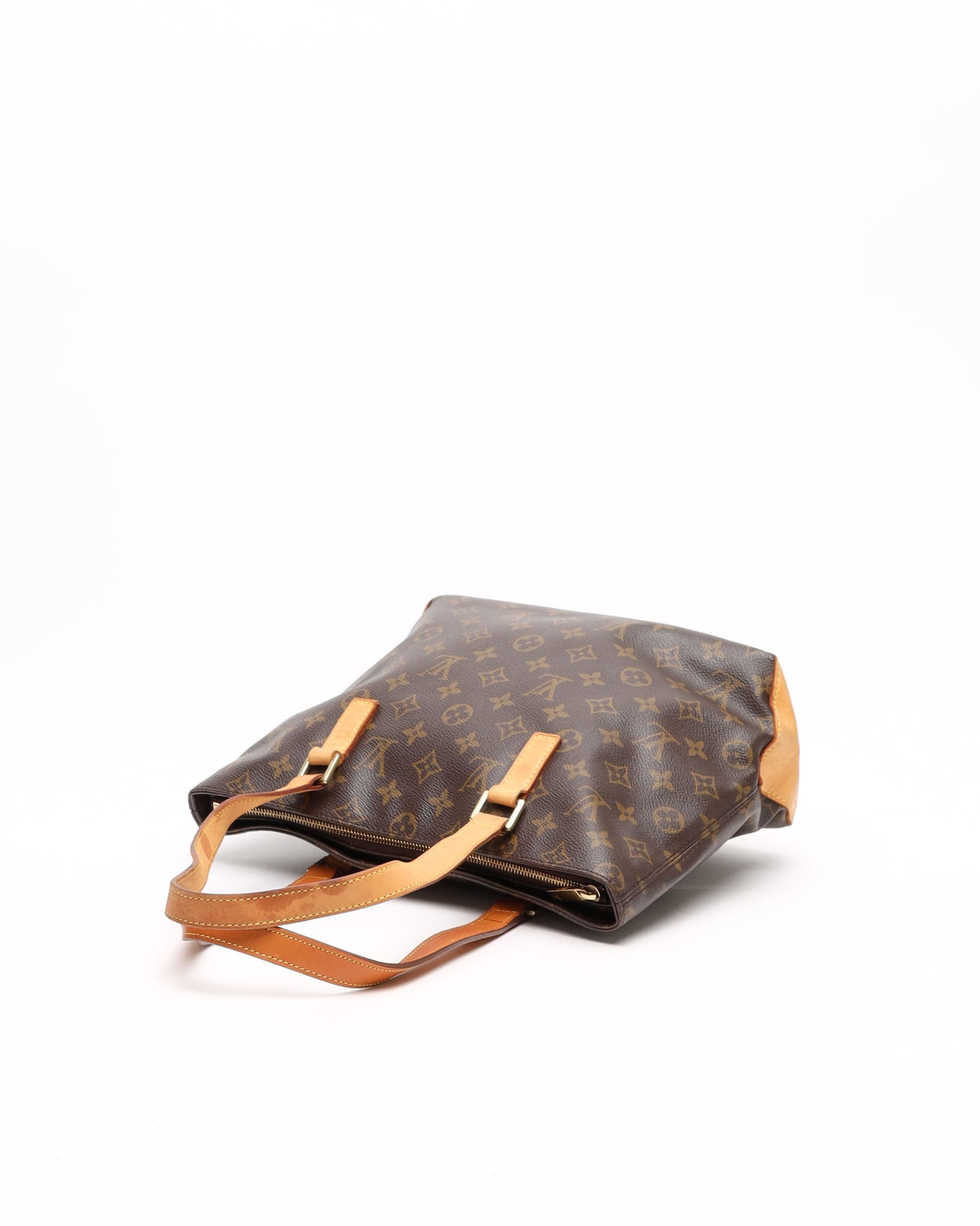 Pre-owned Louis Vuitton Monogram Cabas Piano Bag In Brown
