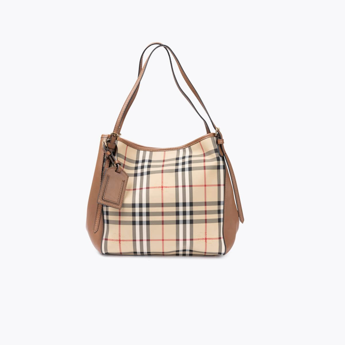 BURBERRY Check Canterbury Bag