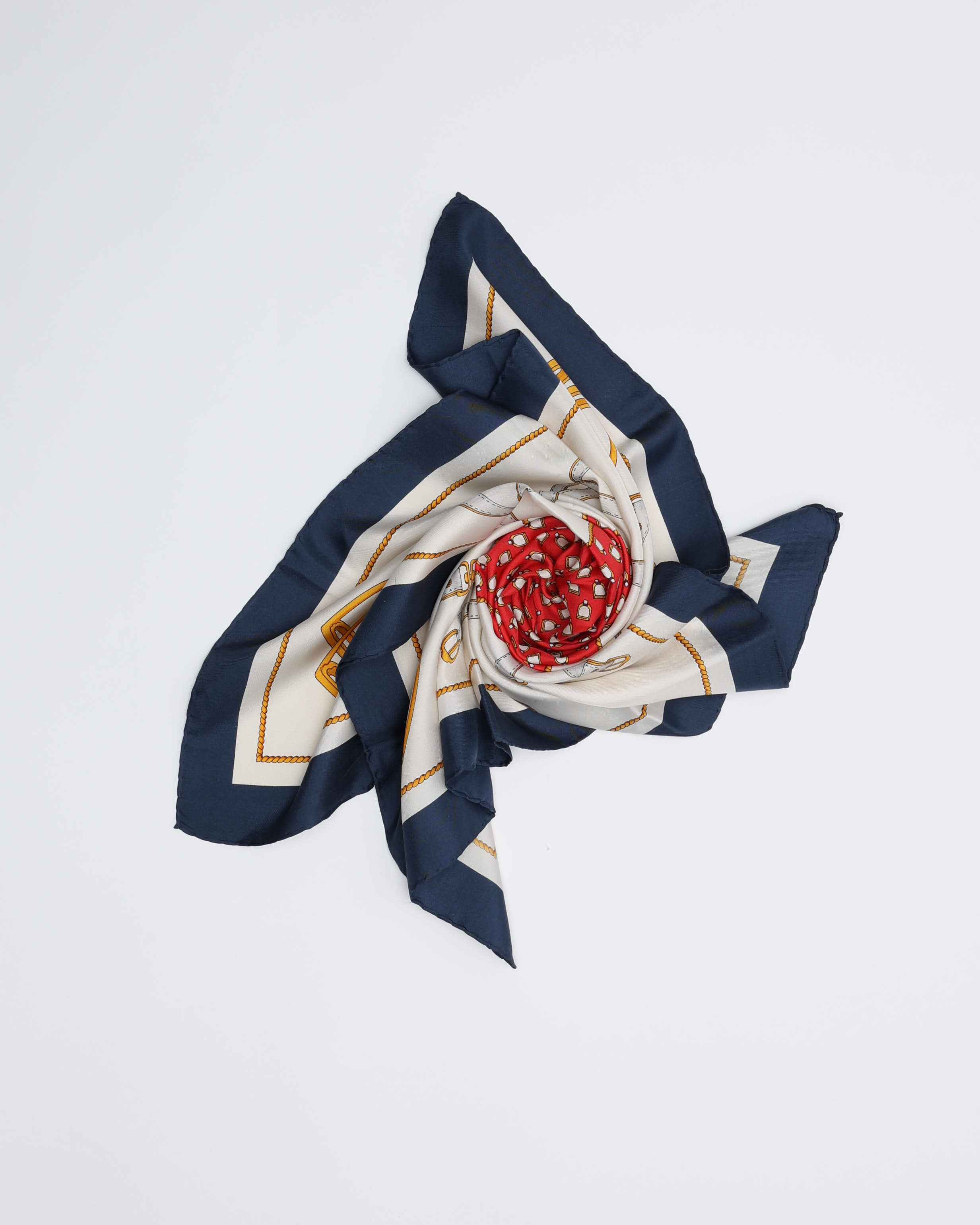 Céline Lily Brown 75 Silk Scarf