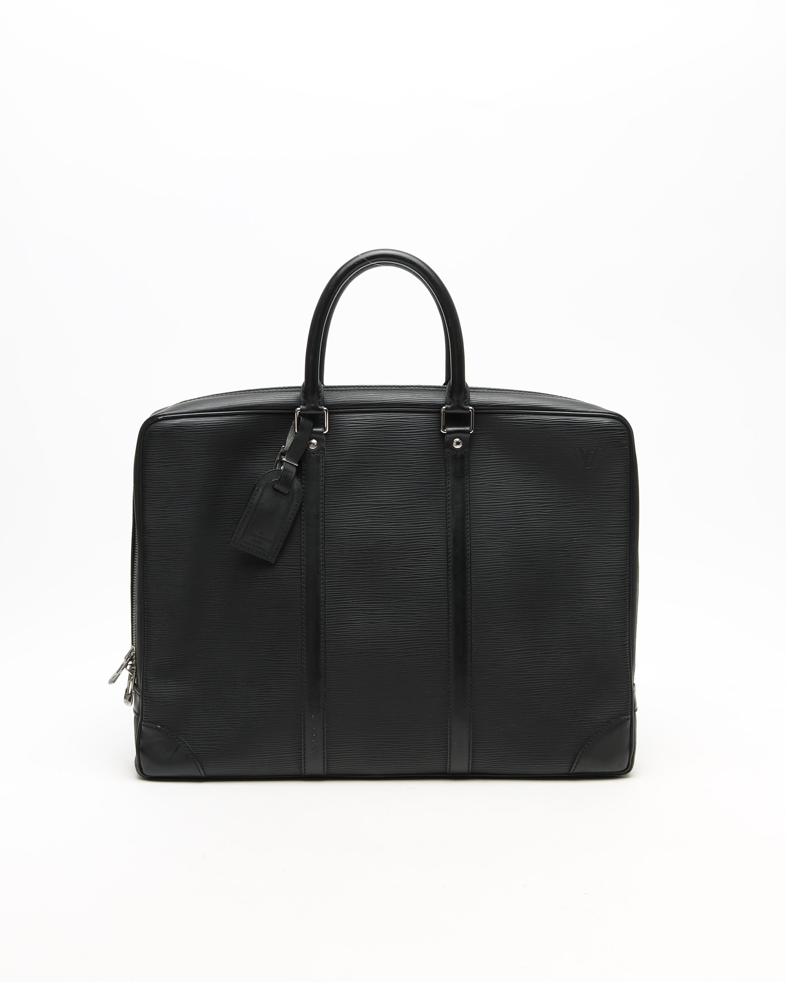 Louis Vuitton Porte Documents Voyage Epi Business Bag