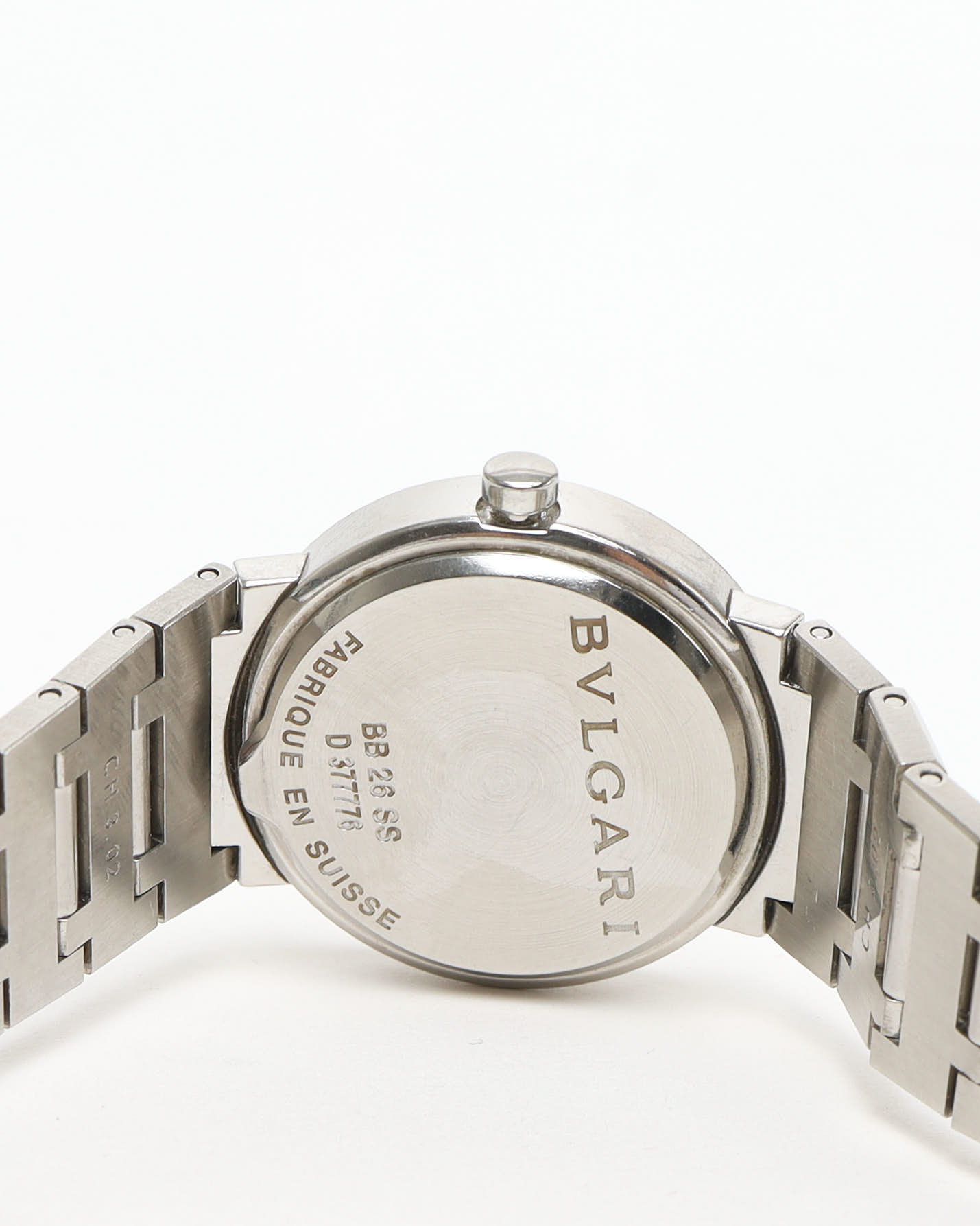 Bvlgari Bulgari 26mm Ref Bb 26 Ss Watch