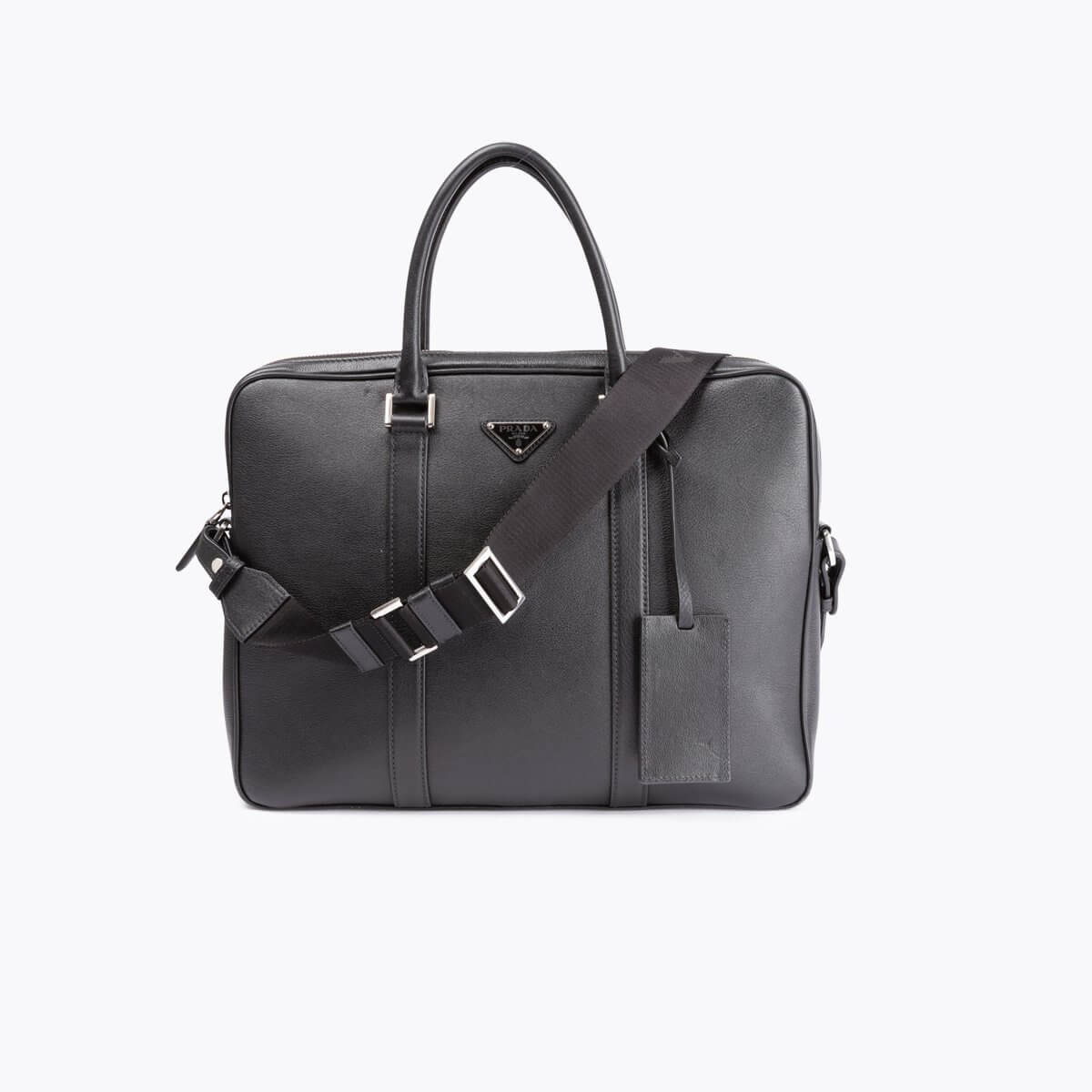 PRADA Leather Briefcase
