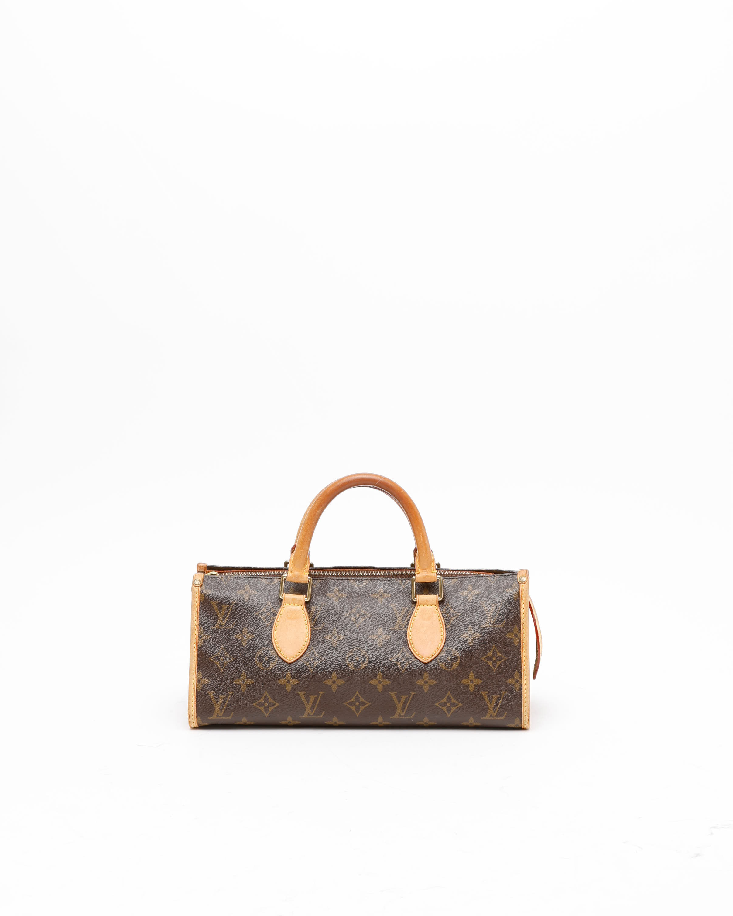 Pre-owned Louis Vuitton Monogram Popincourt Bag In Brown