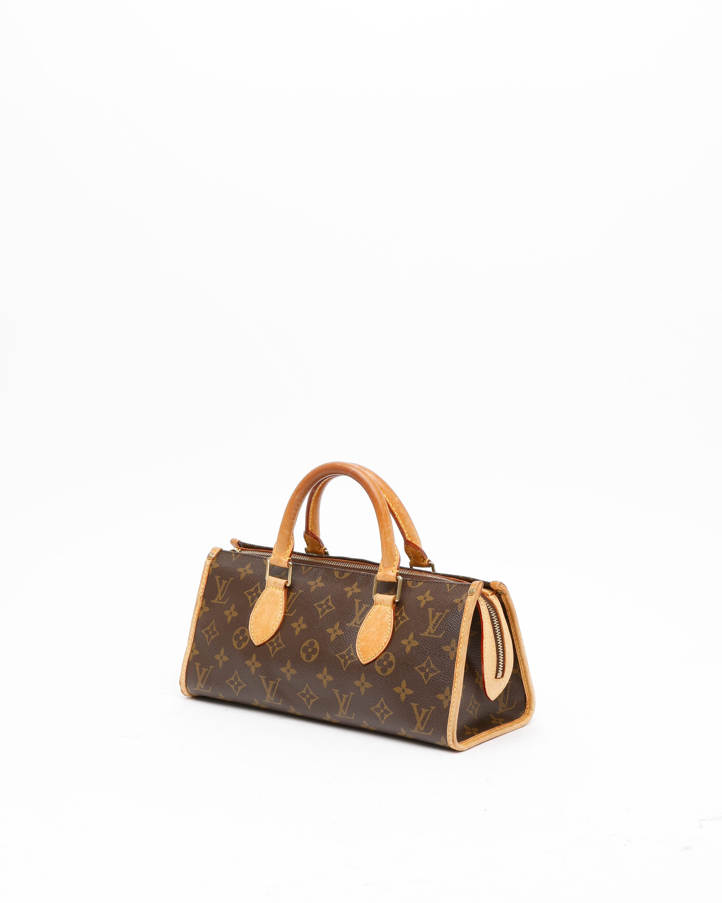 Pre-owned Louis Vuitton Monogram Popincourt Bag In Brown