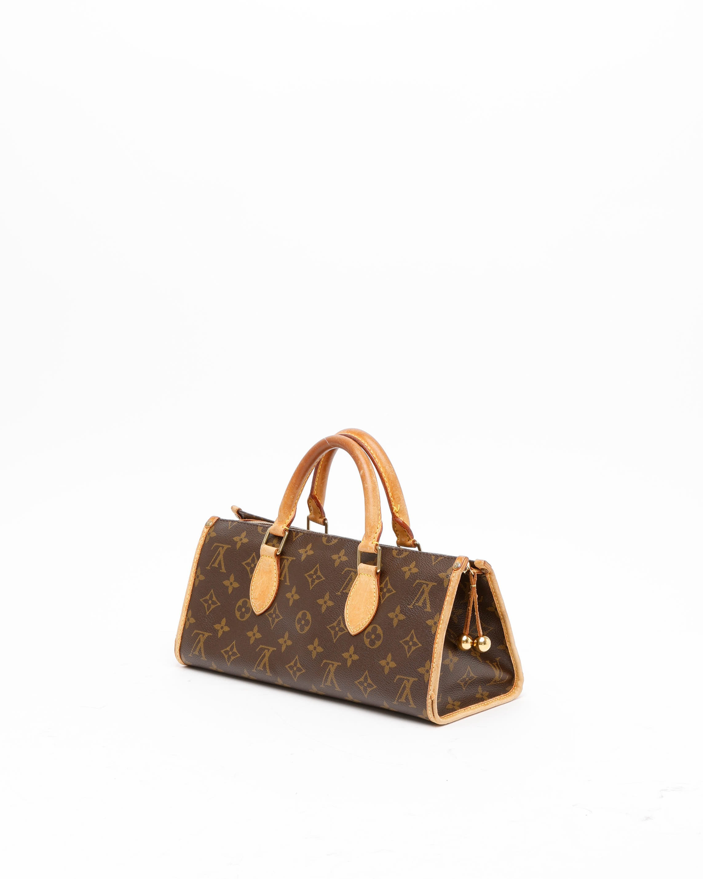 Pre-owned Louis Vuitton Monogram Popincourt Bag In Brown