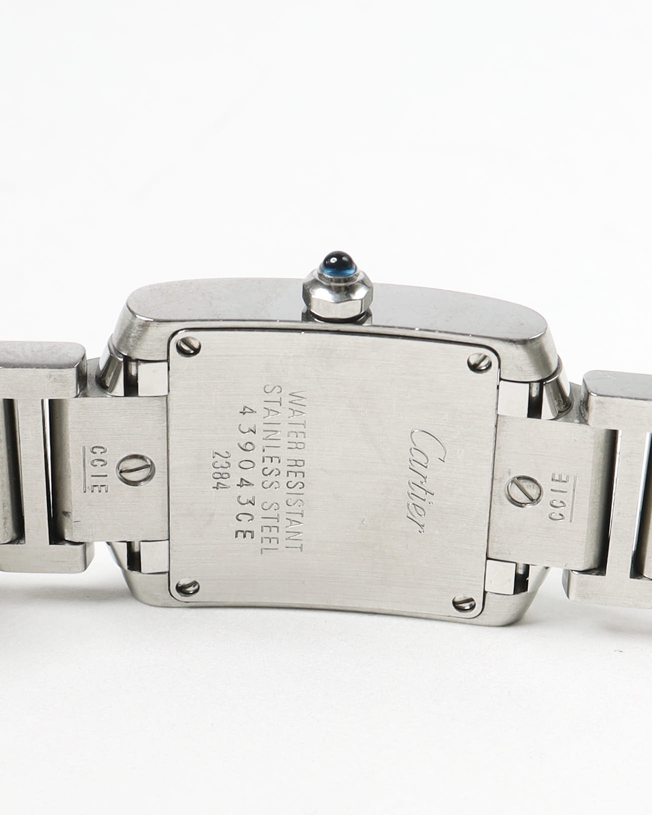 Shop Cartier Tank Francaise 20mm Ref 2384 Watch