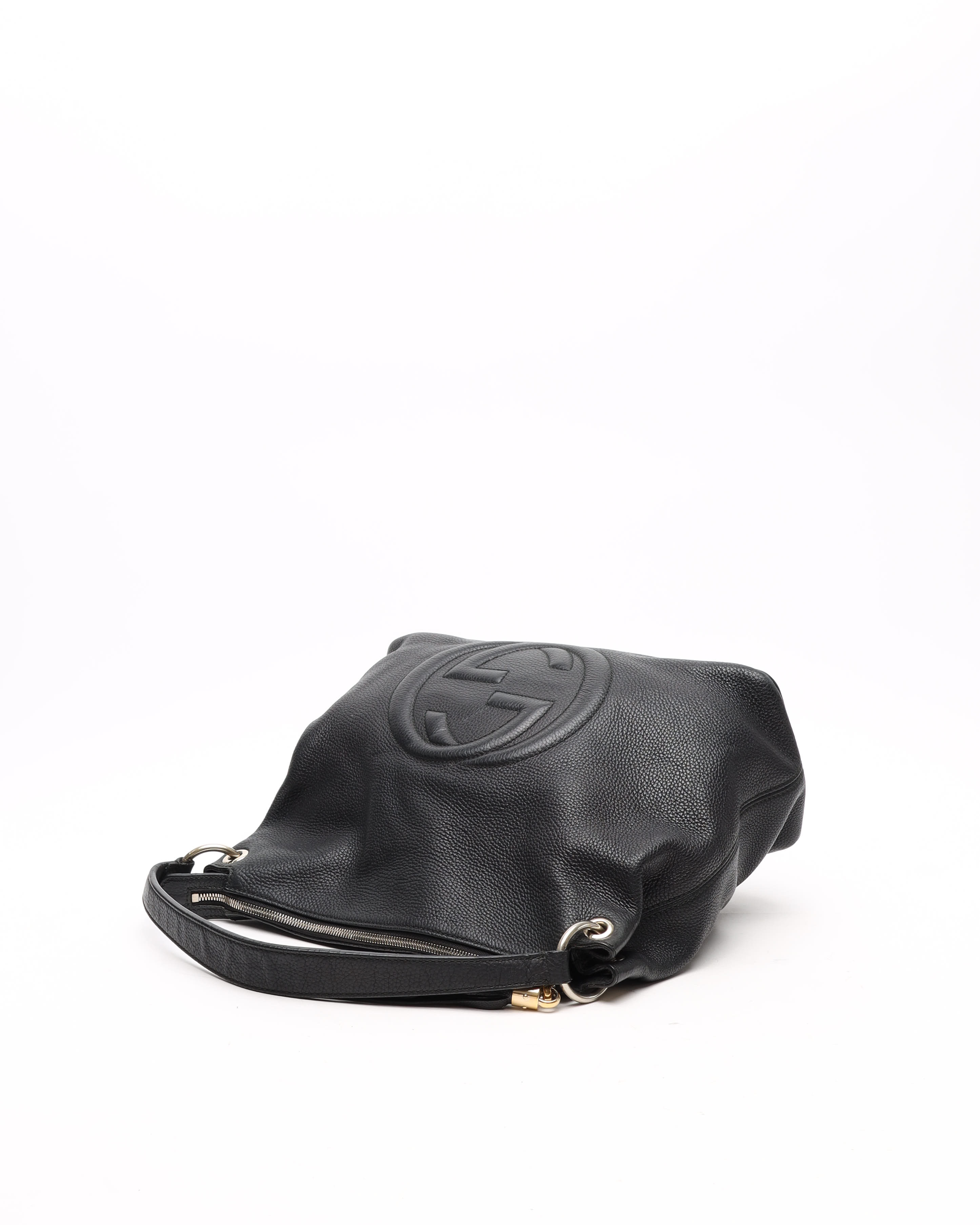Gucci Soho Fringe Bag In Black