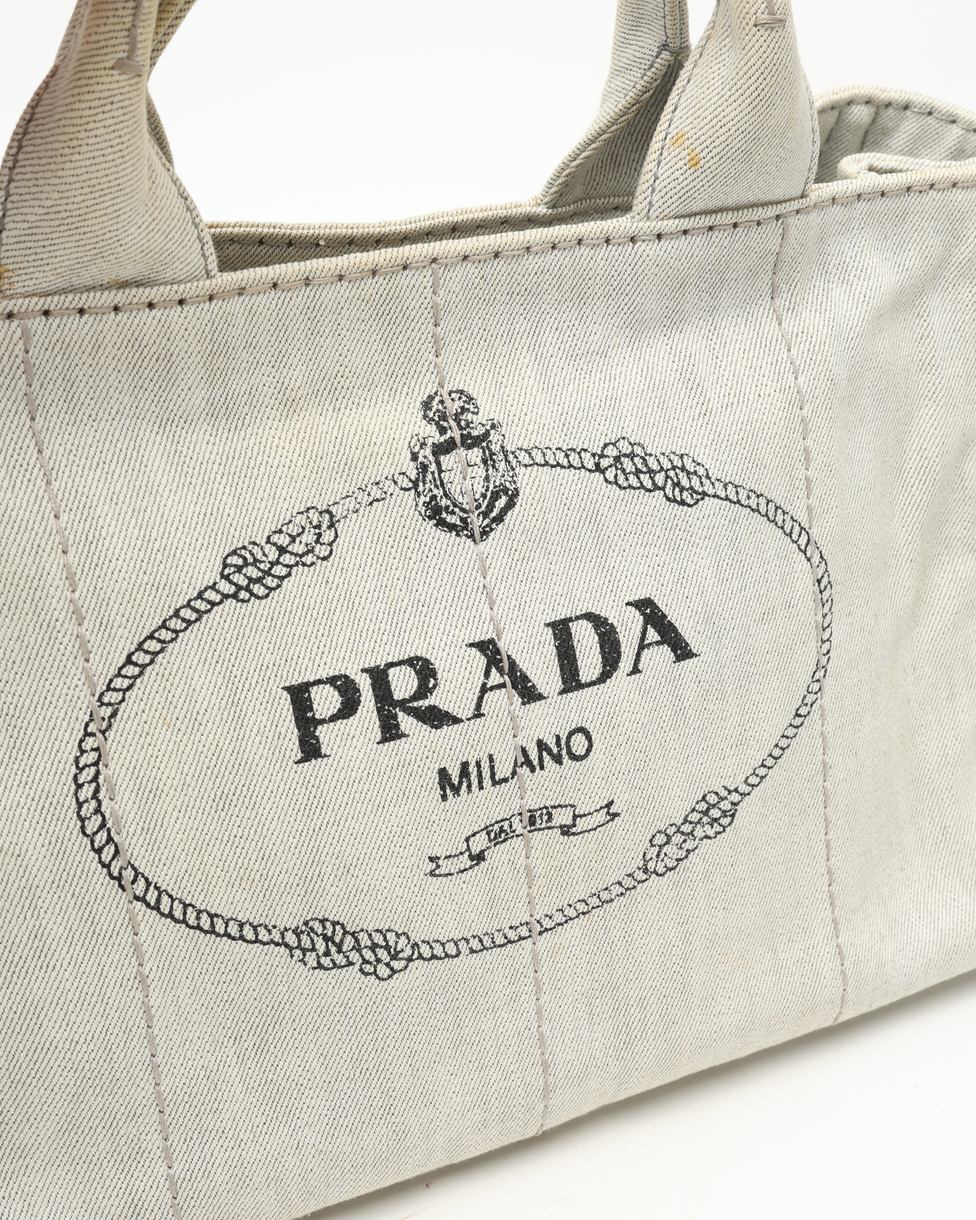 Prada Medium Canapa Tote Bag