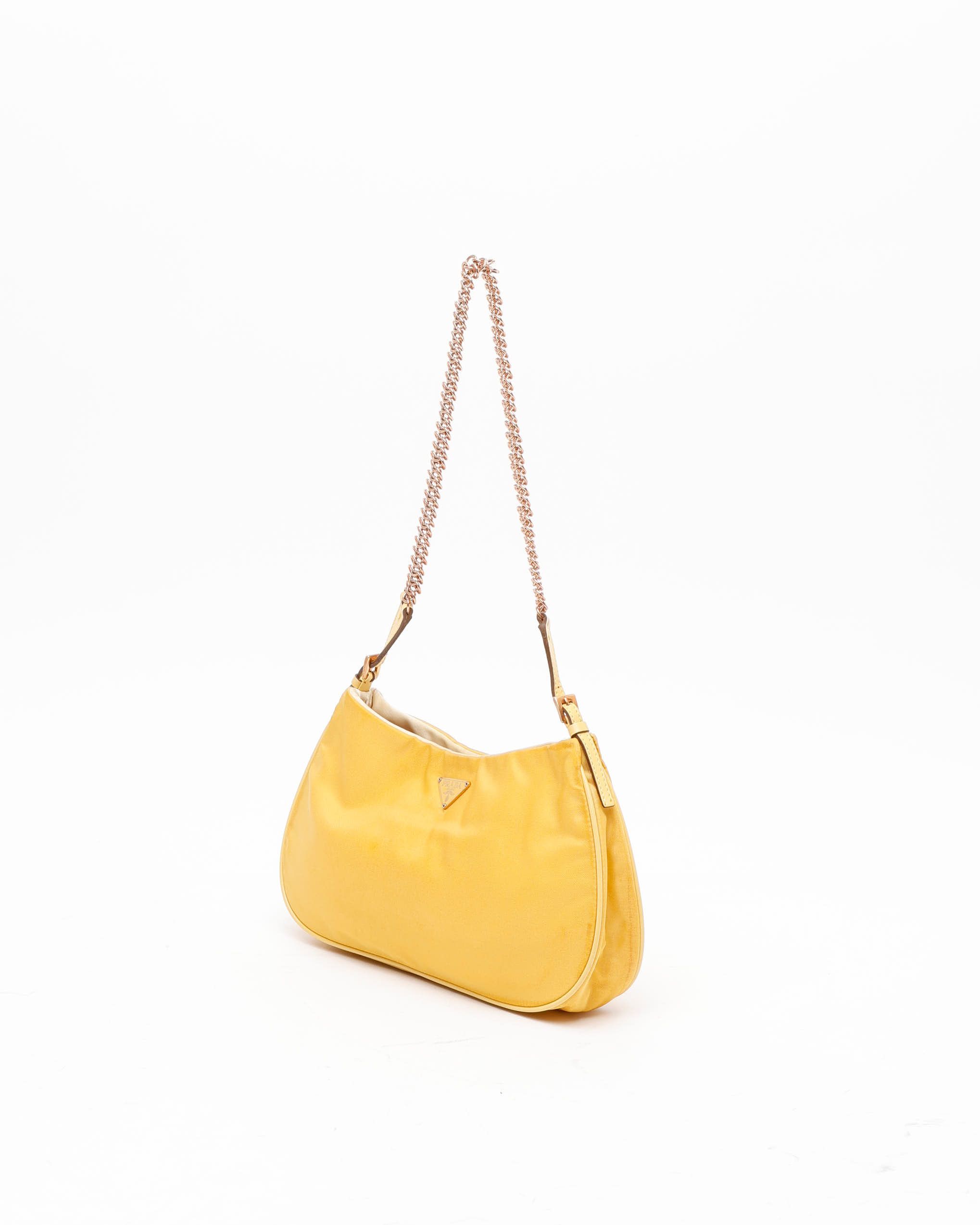 Prada Tessuto Chain Shoulder Bag