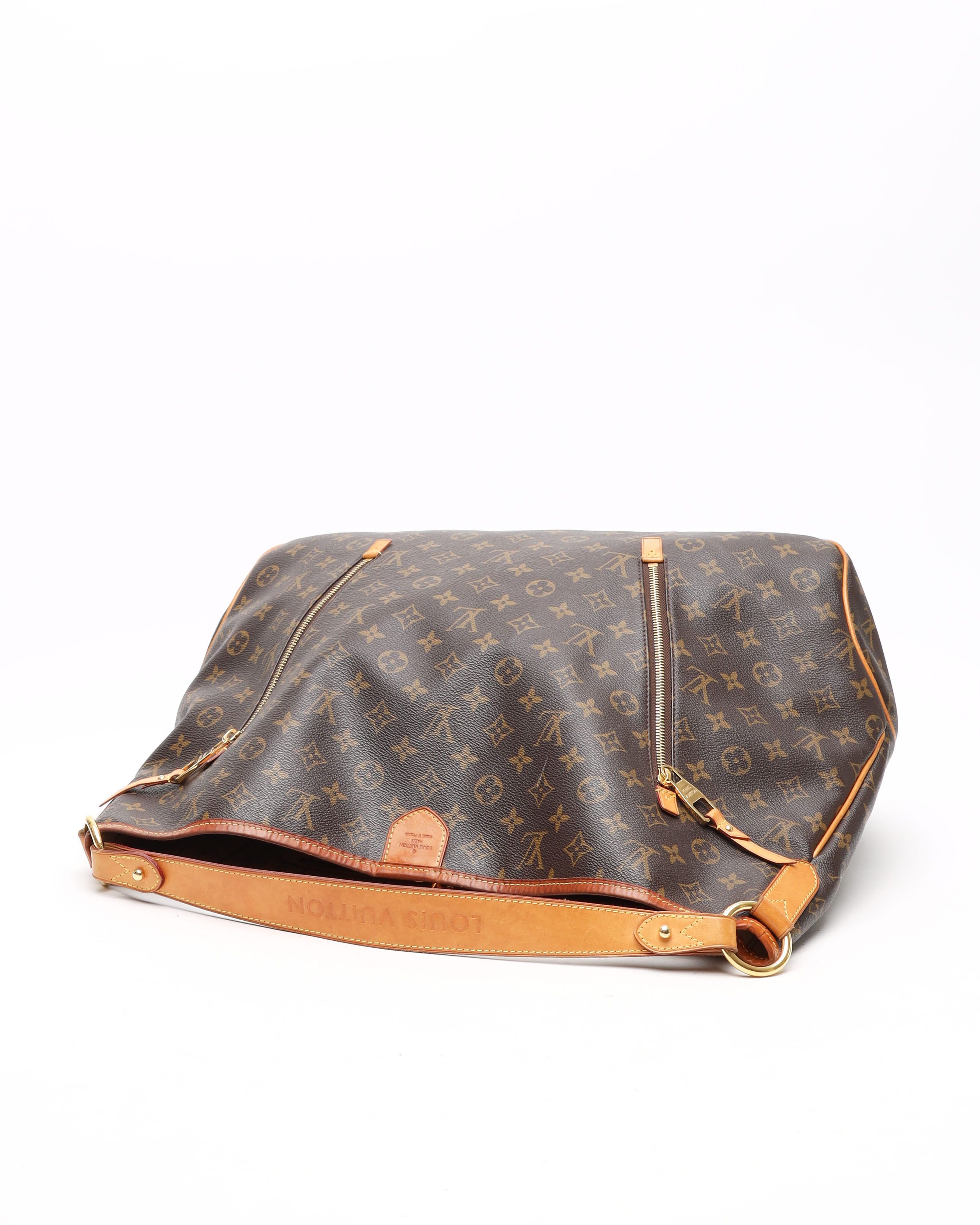 Pre-owned Louis Vuitton Monogram Delightful Gm Bag In Brown