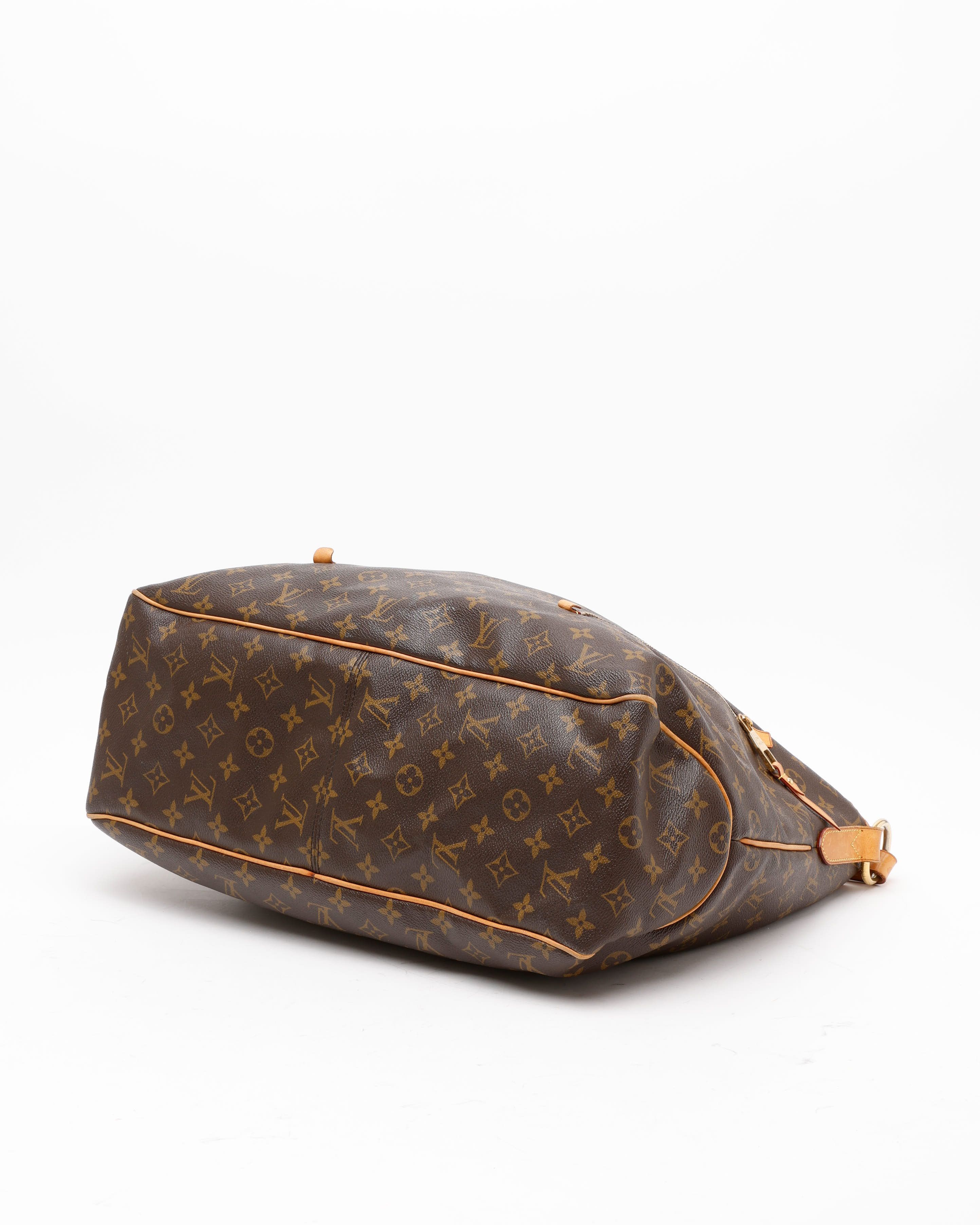 Pre-owned Louis Vuitton Monogram Delightful Gm Tote Bag In Brown