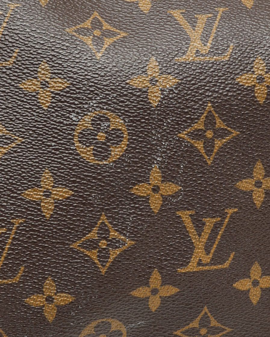 Pre-owned Louis Vuitton Monogram Delightful Gm Tote Bag In Brown