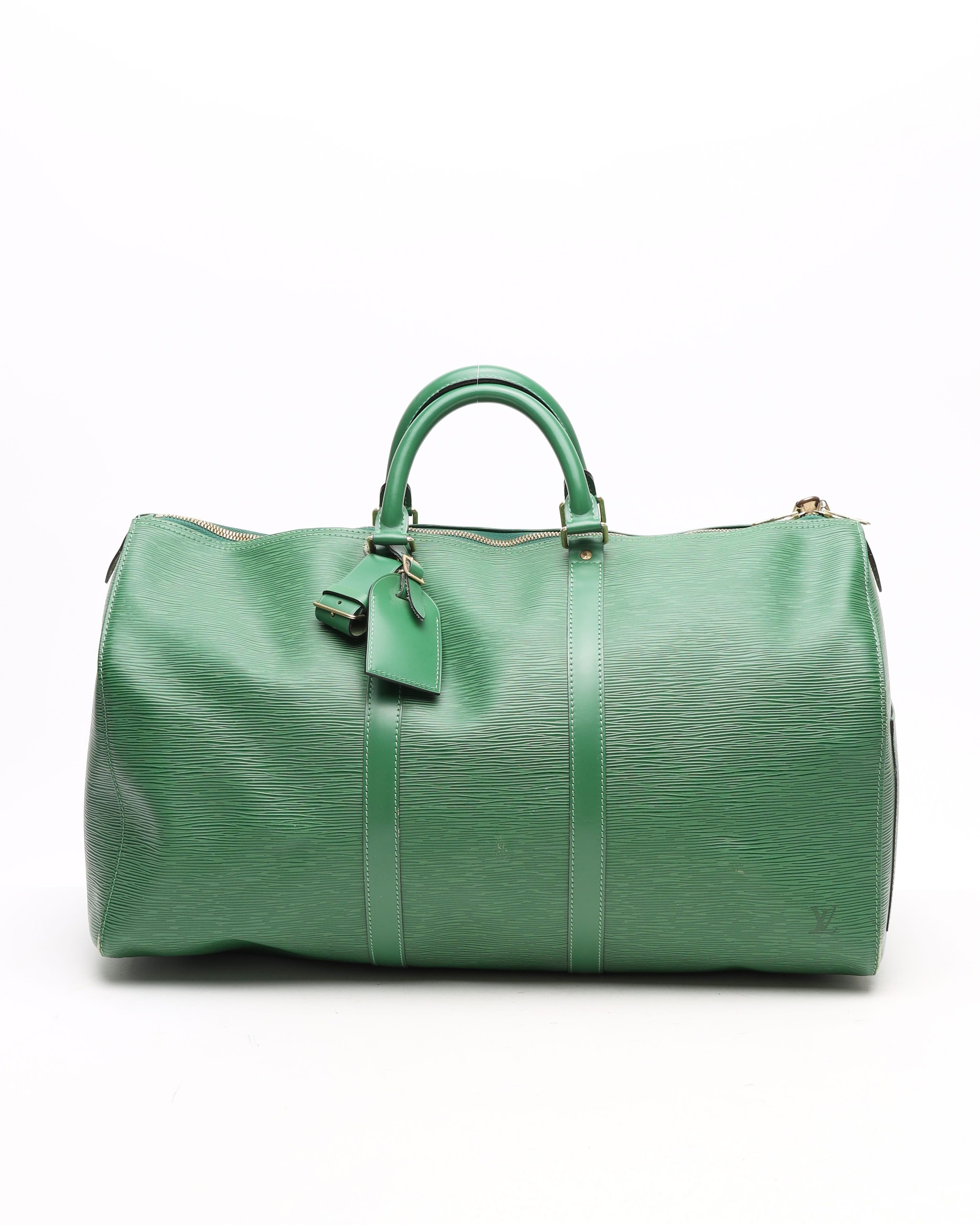 Louis Vuitton Keepall Epi 50 Weekend Bag
