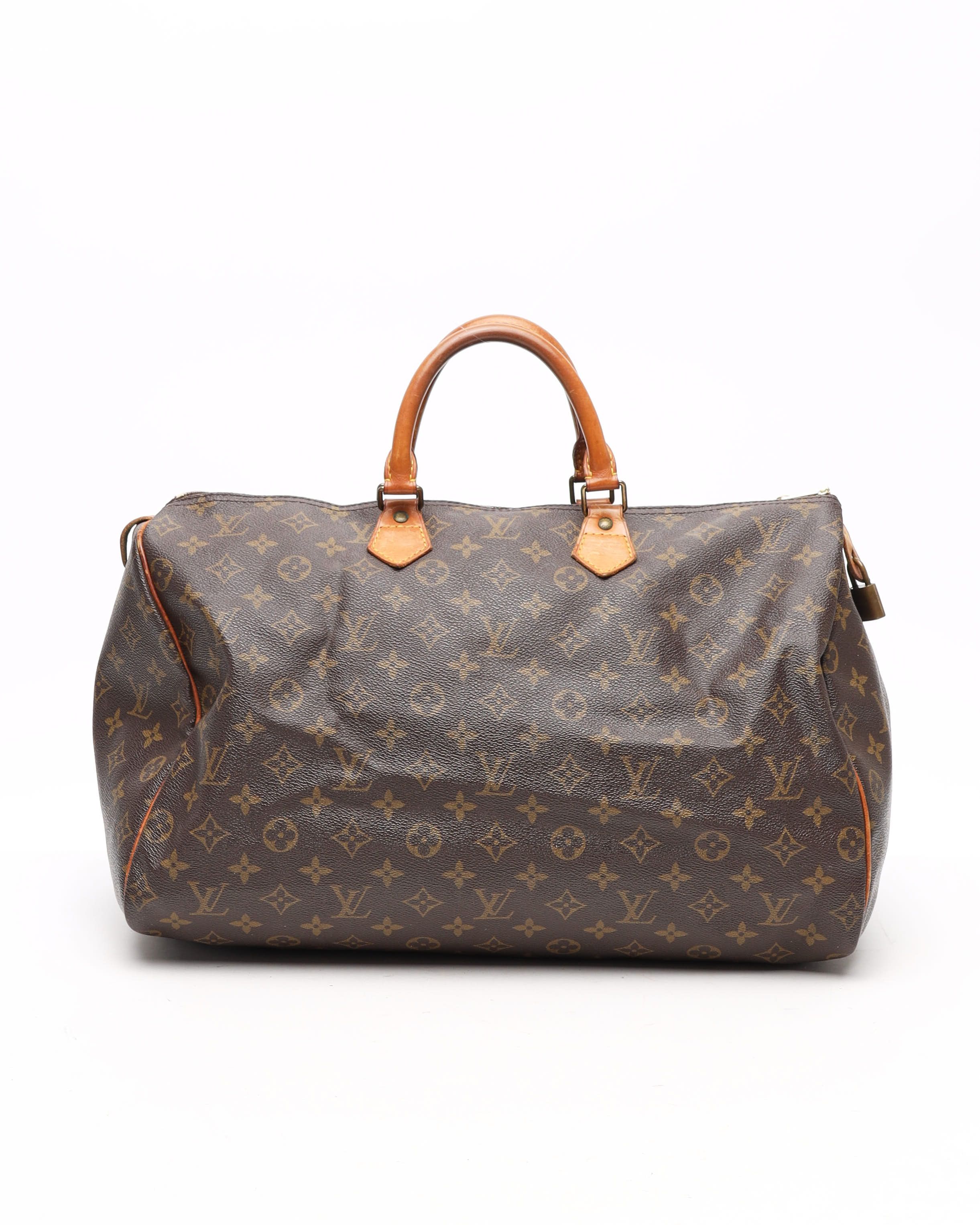 Louis Vuitton Monogram Speedy 40 Handbag