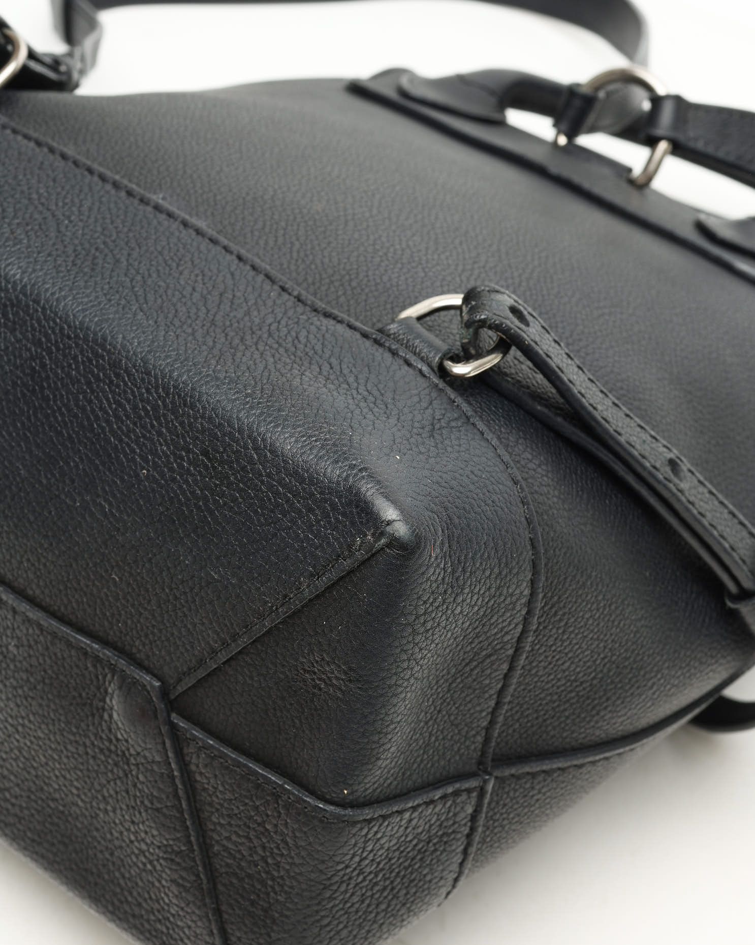 Pre-owned Louis Vuitton Lockme Backpack In Black