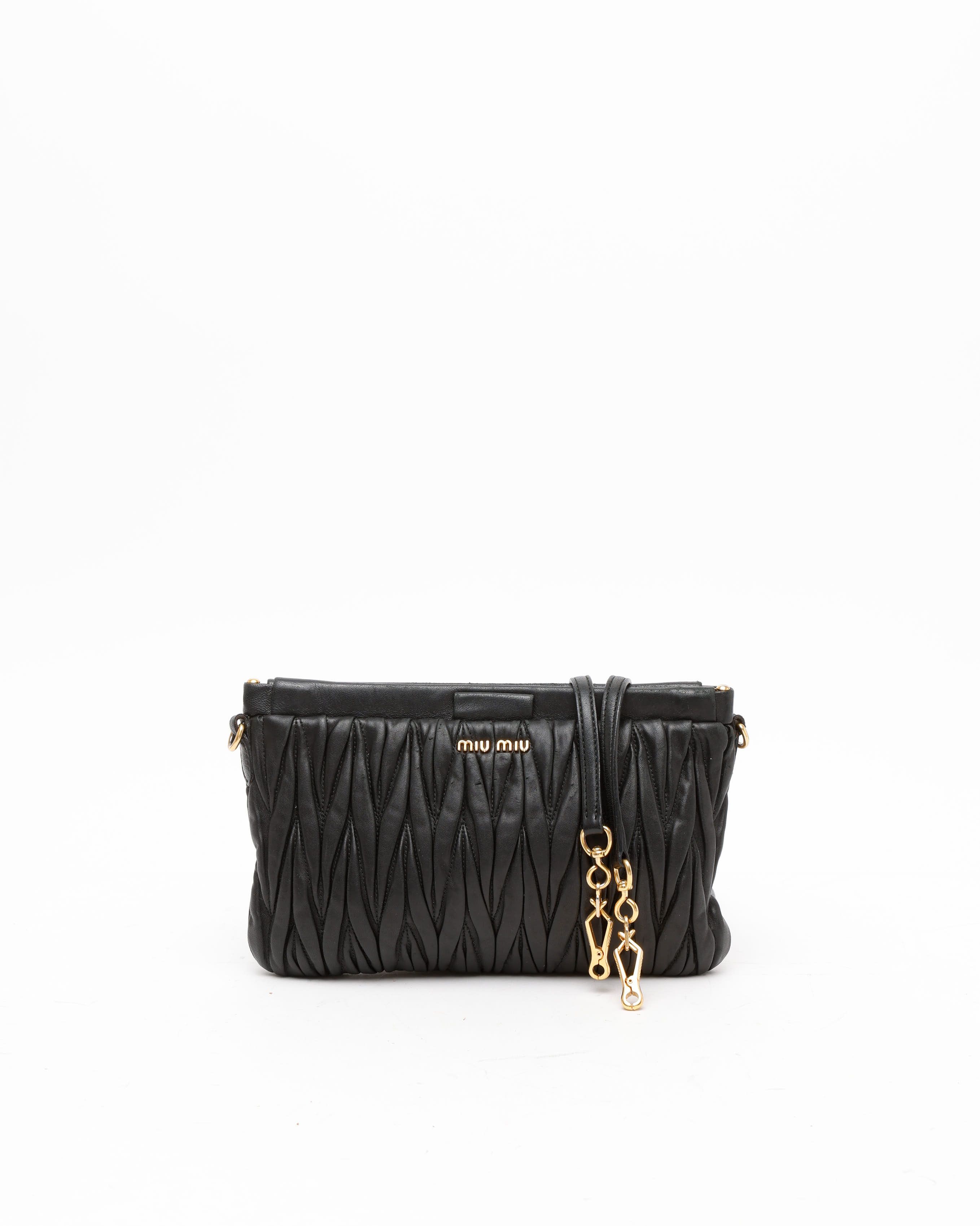 MIU MIU Miu Miu MatlasséCrossbody Bag