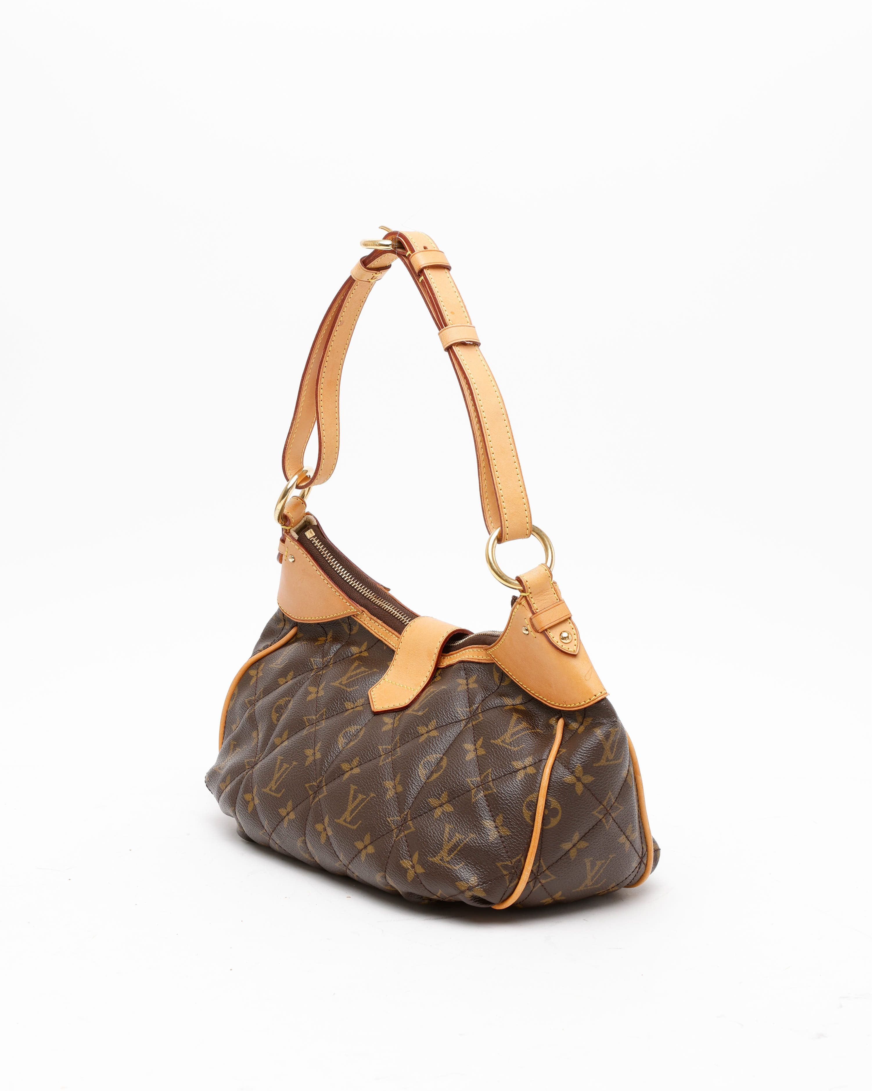 Pre-owned Louis Vuitton Monogram Etoile City Bag In Brown