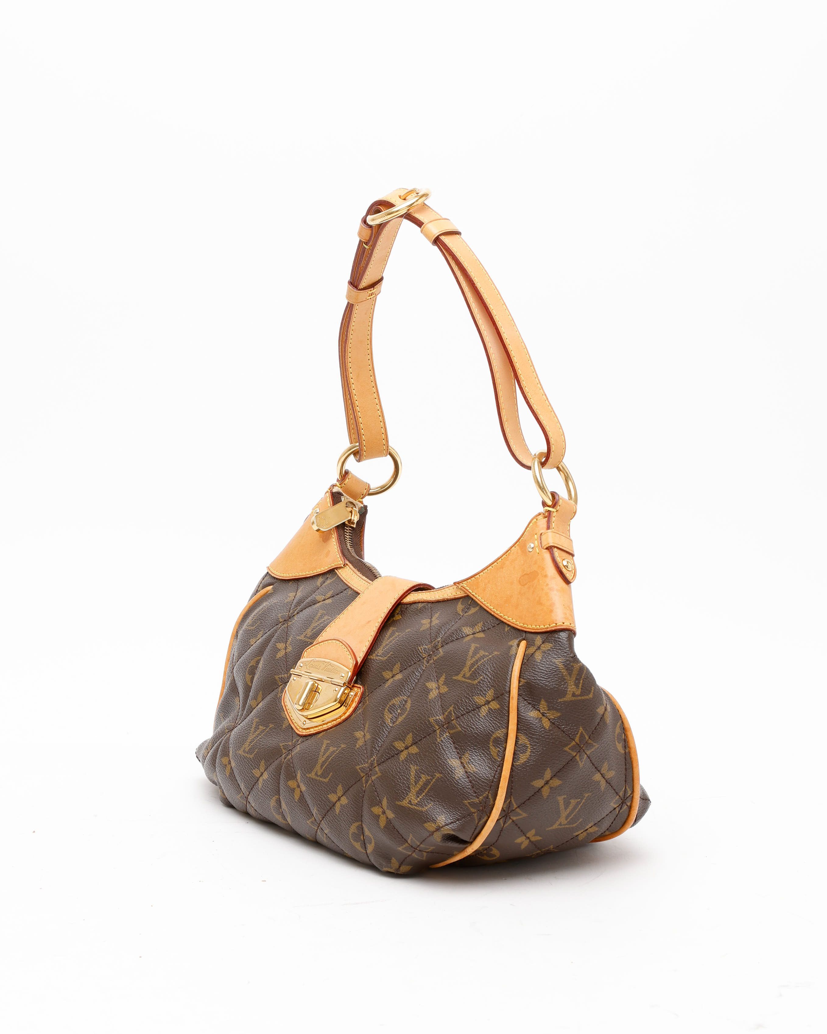 Pre-owned Louis Vuitton Monogram Etoile City Bag In Brown