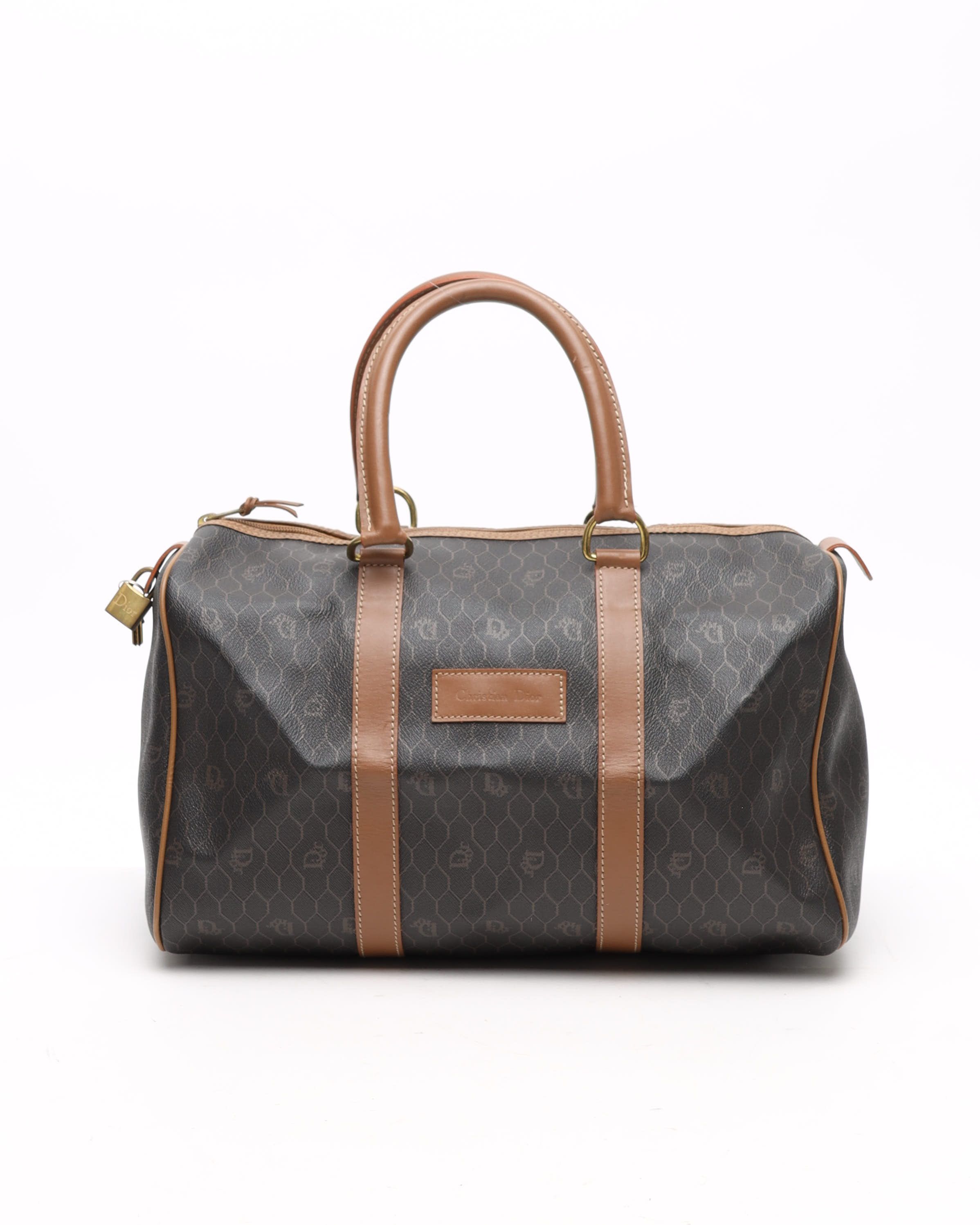 Dior Christian  Honeycomb Boston Bag