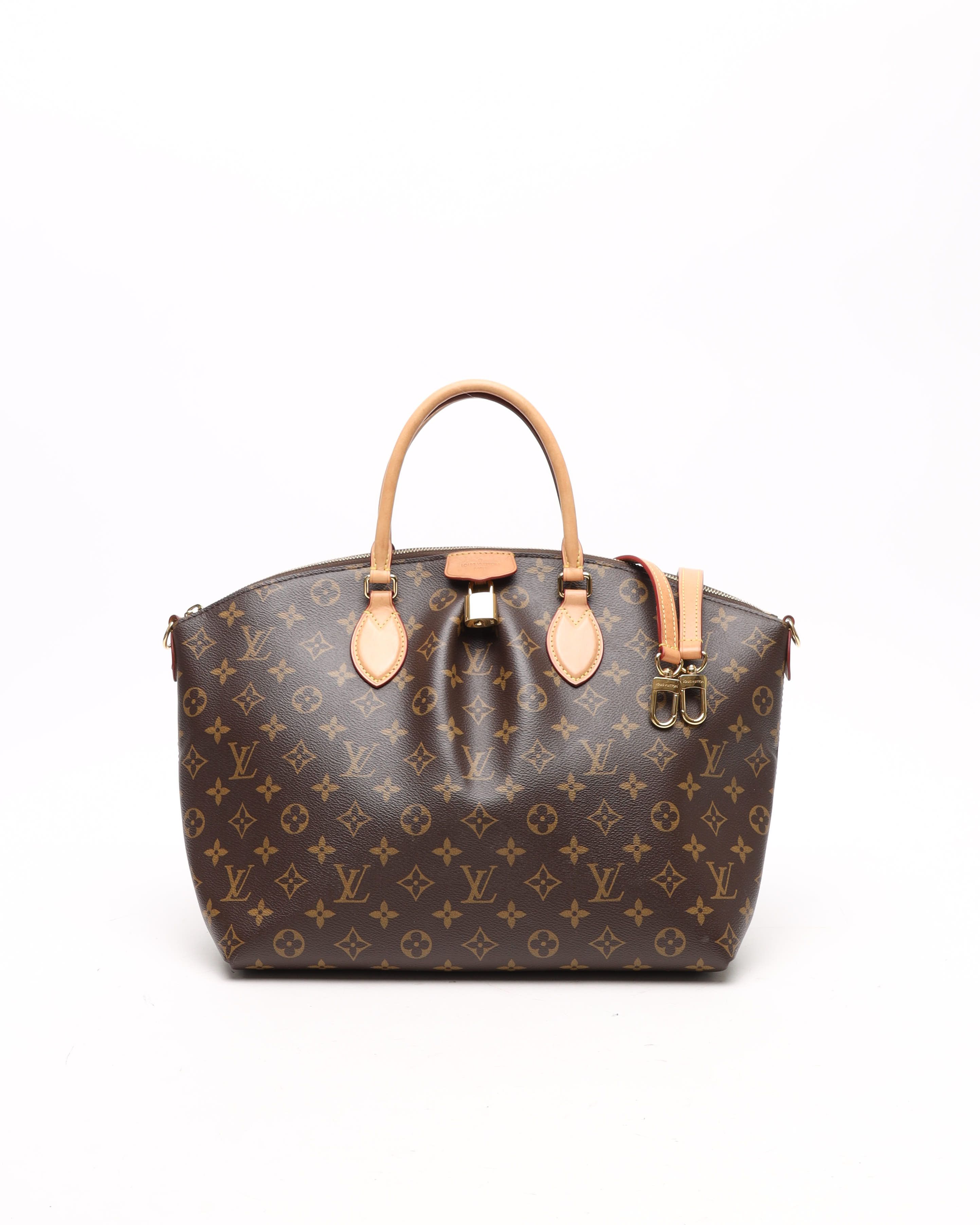 Pre-owned Louis Vuitton Monogram Turenne Gm Bag In Brown