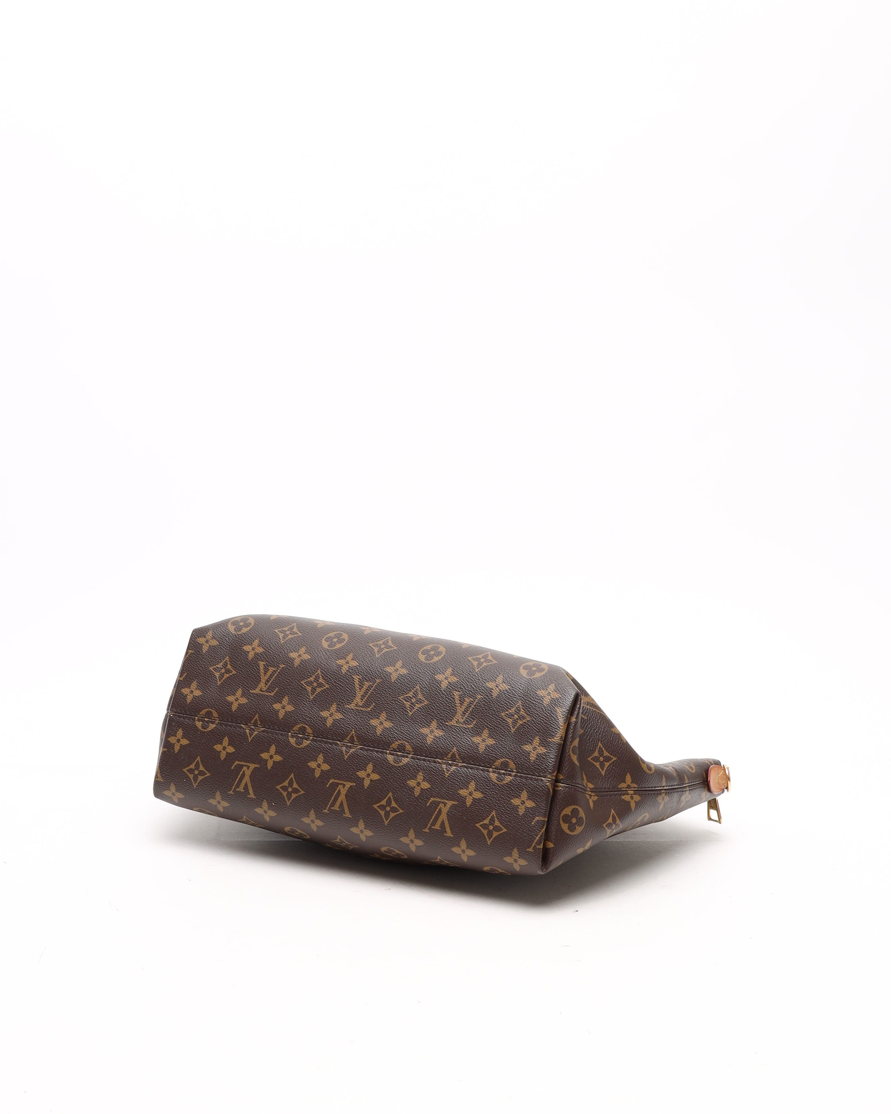 Pre-owned Louis Vuitton Monogram Turenne Gm Bag In Brown