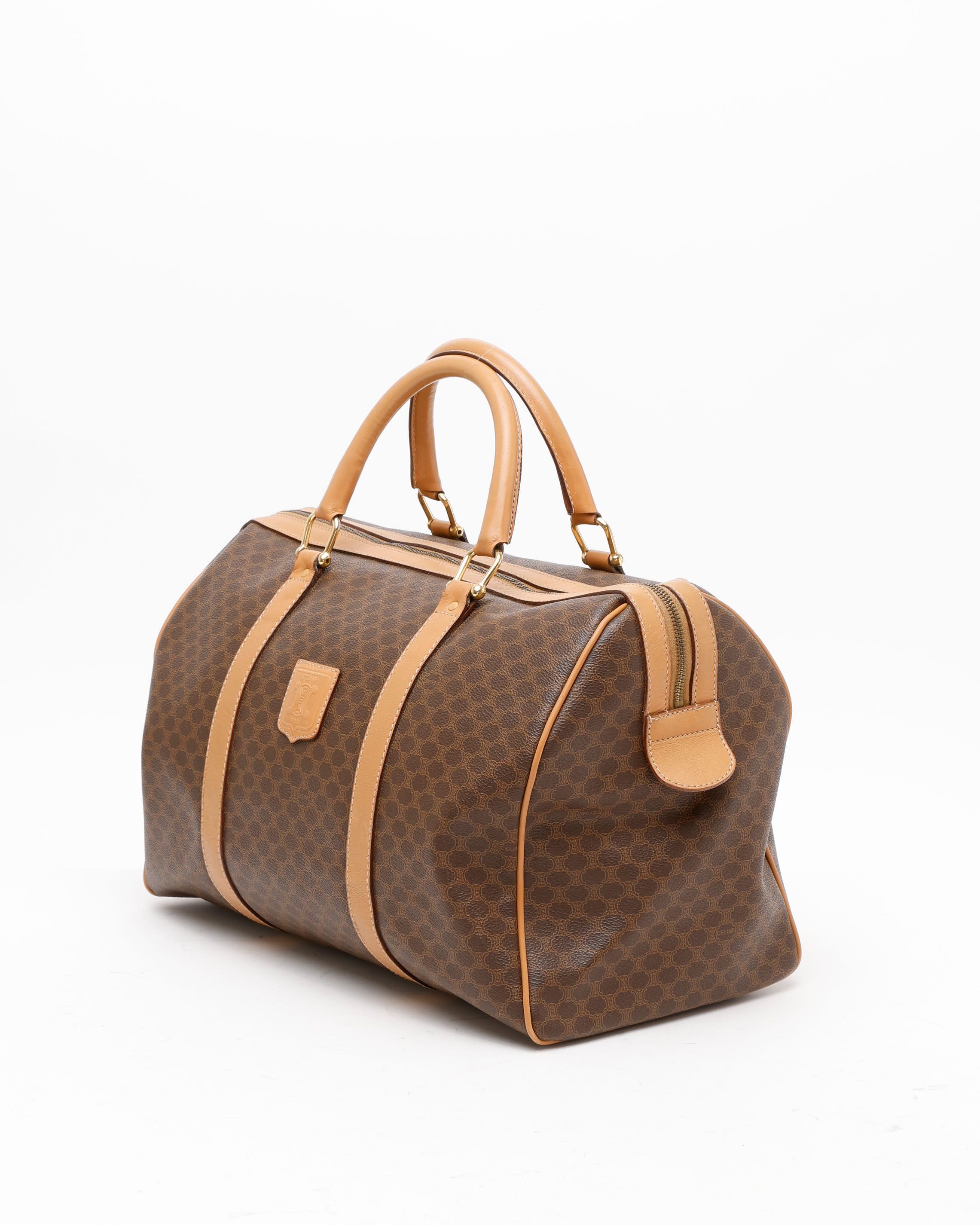 Celine Céline Macadam Boston Bag