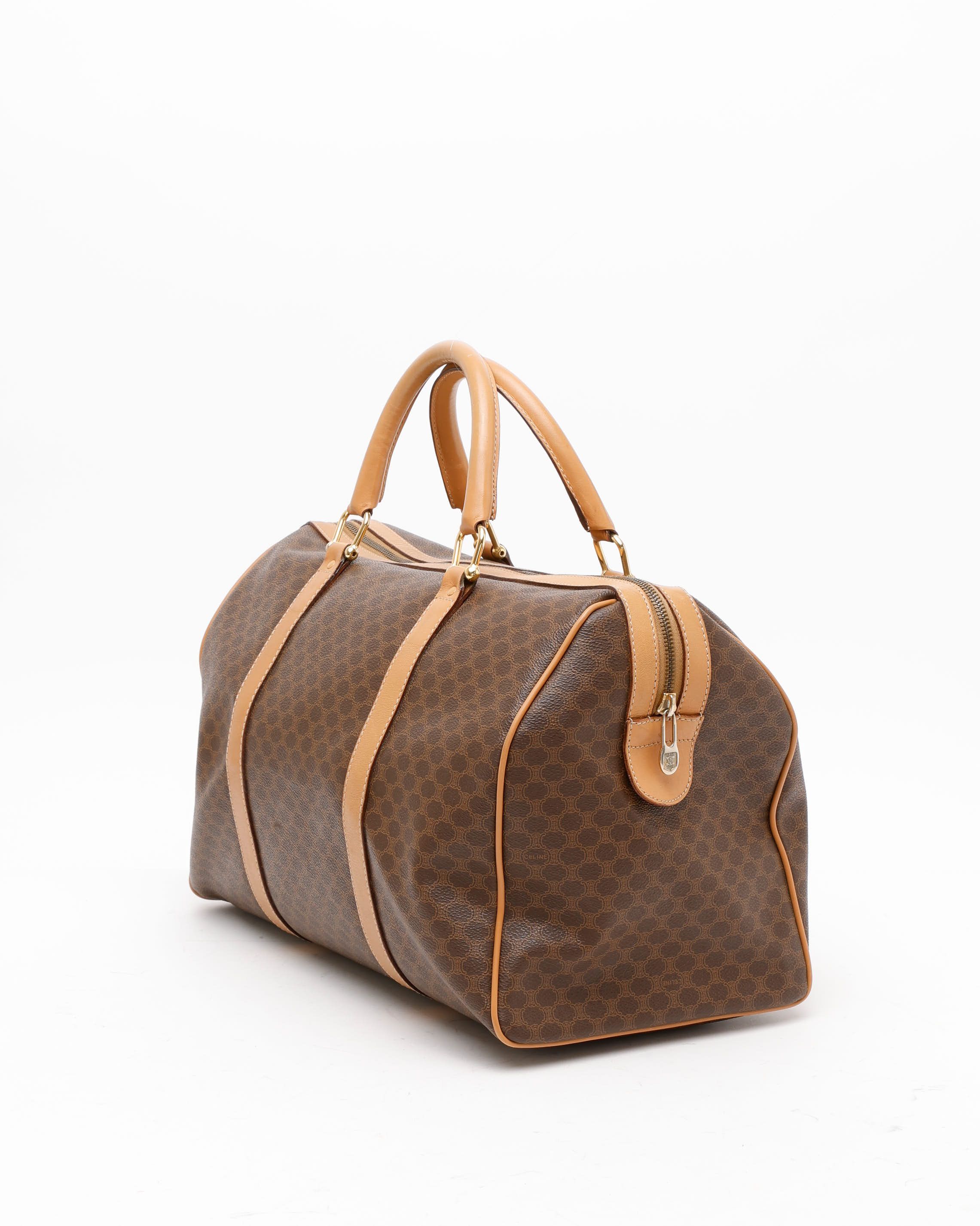 Celine Céline Macadam Boston Bag