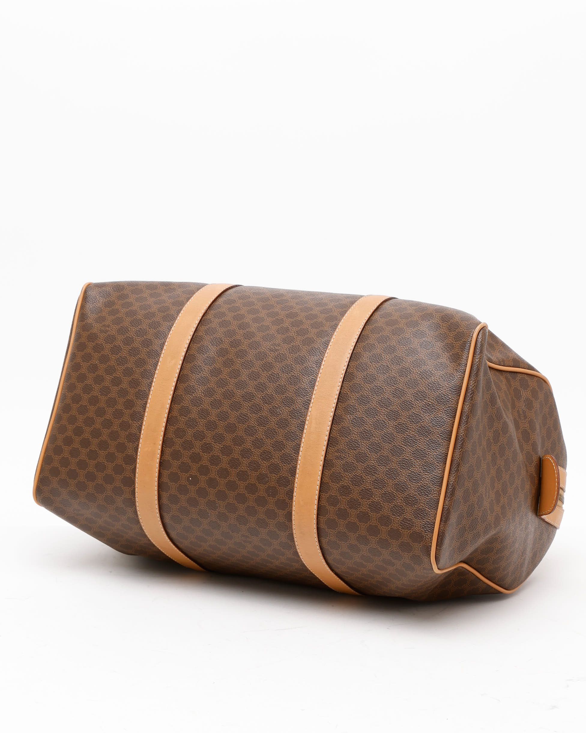 Celine Céline Macadam Boston Bag