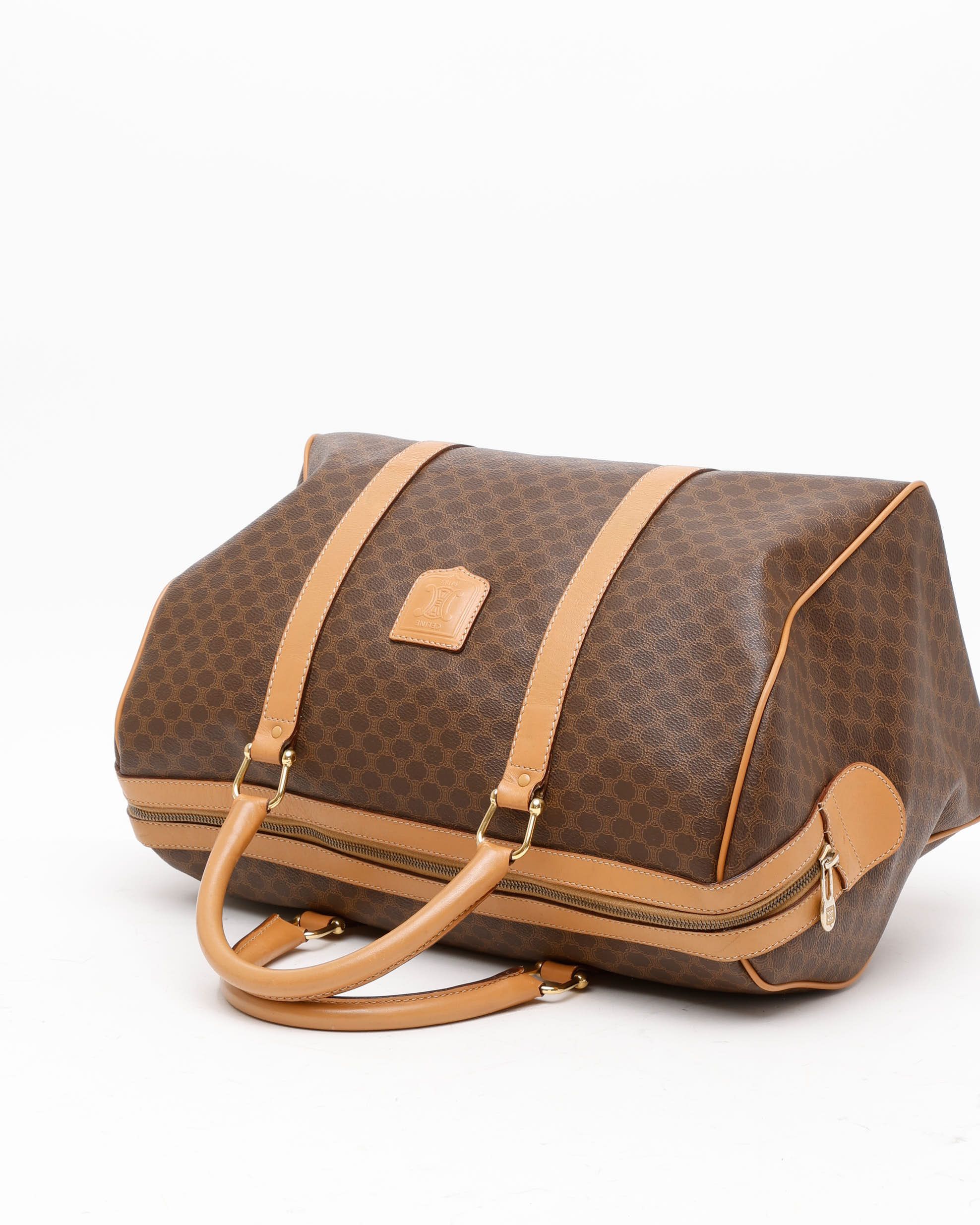 Celine Céline Macadam Boston Bag