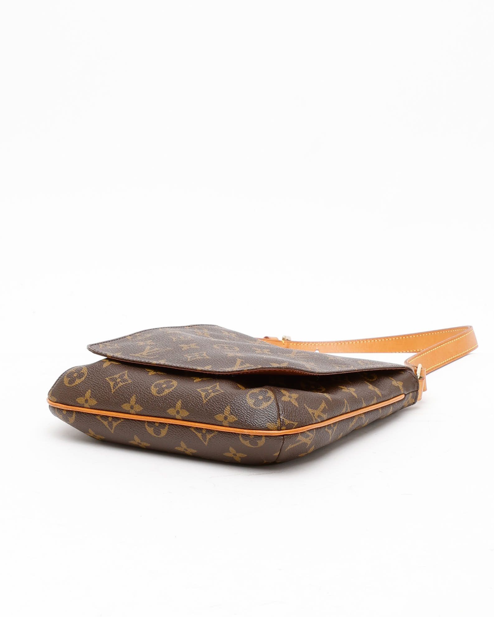 Pre-owned Louis Vuitton Monogram Musette Salsa Bag In Brown