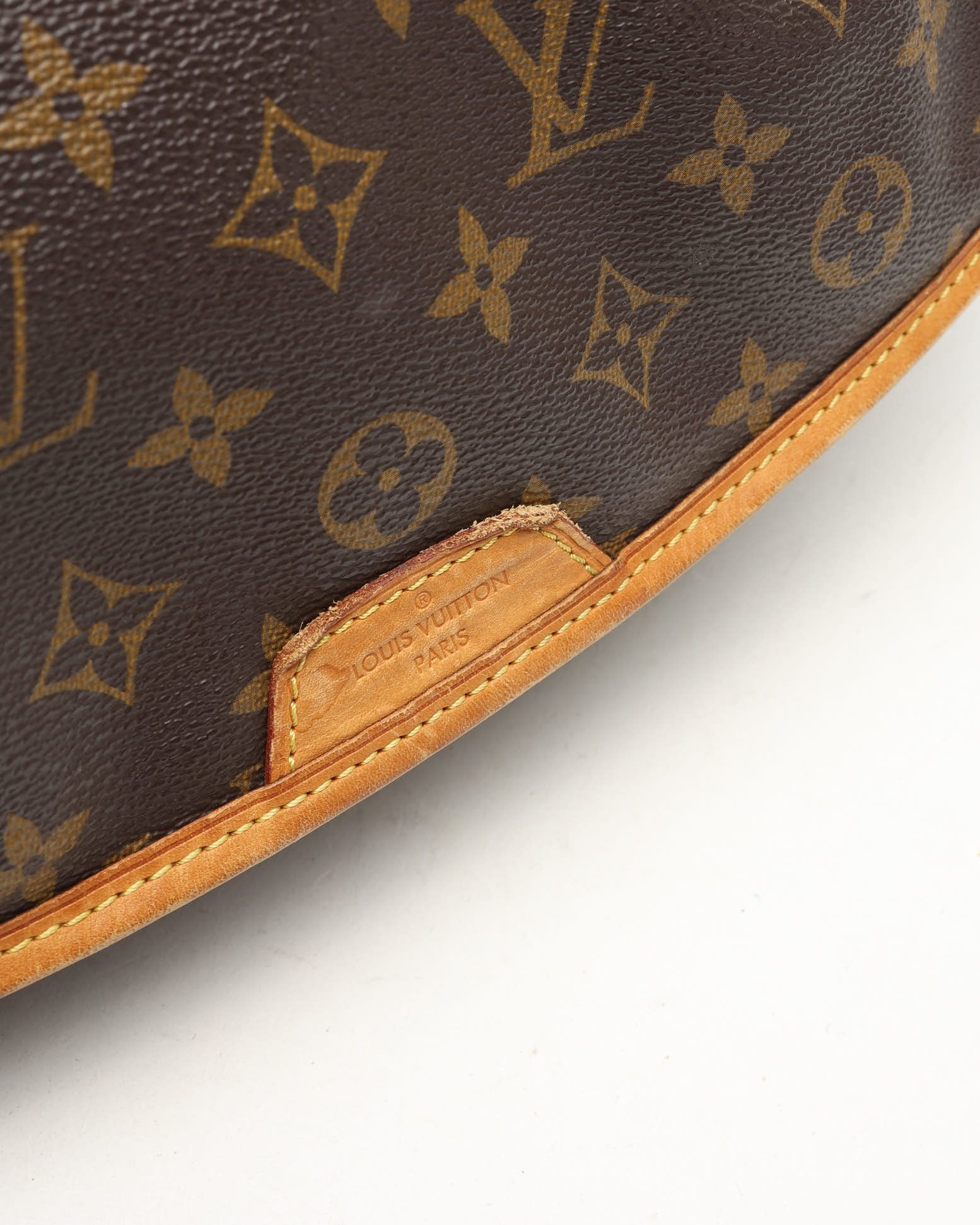 Pre-owned Louis Vuitton Monogram Menilmontant Mm Bag In Brown