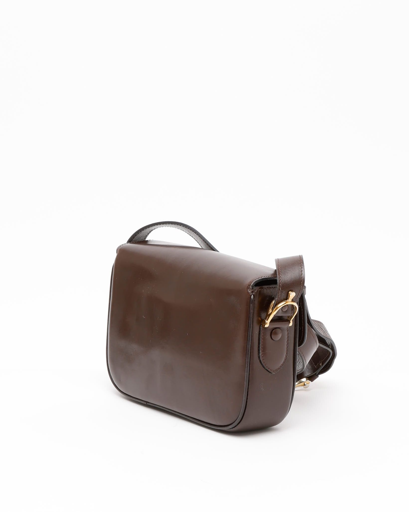 Celine Céline Carriage Box Bag In Brown