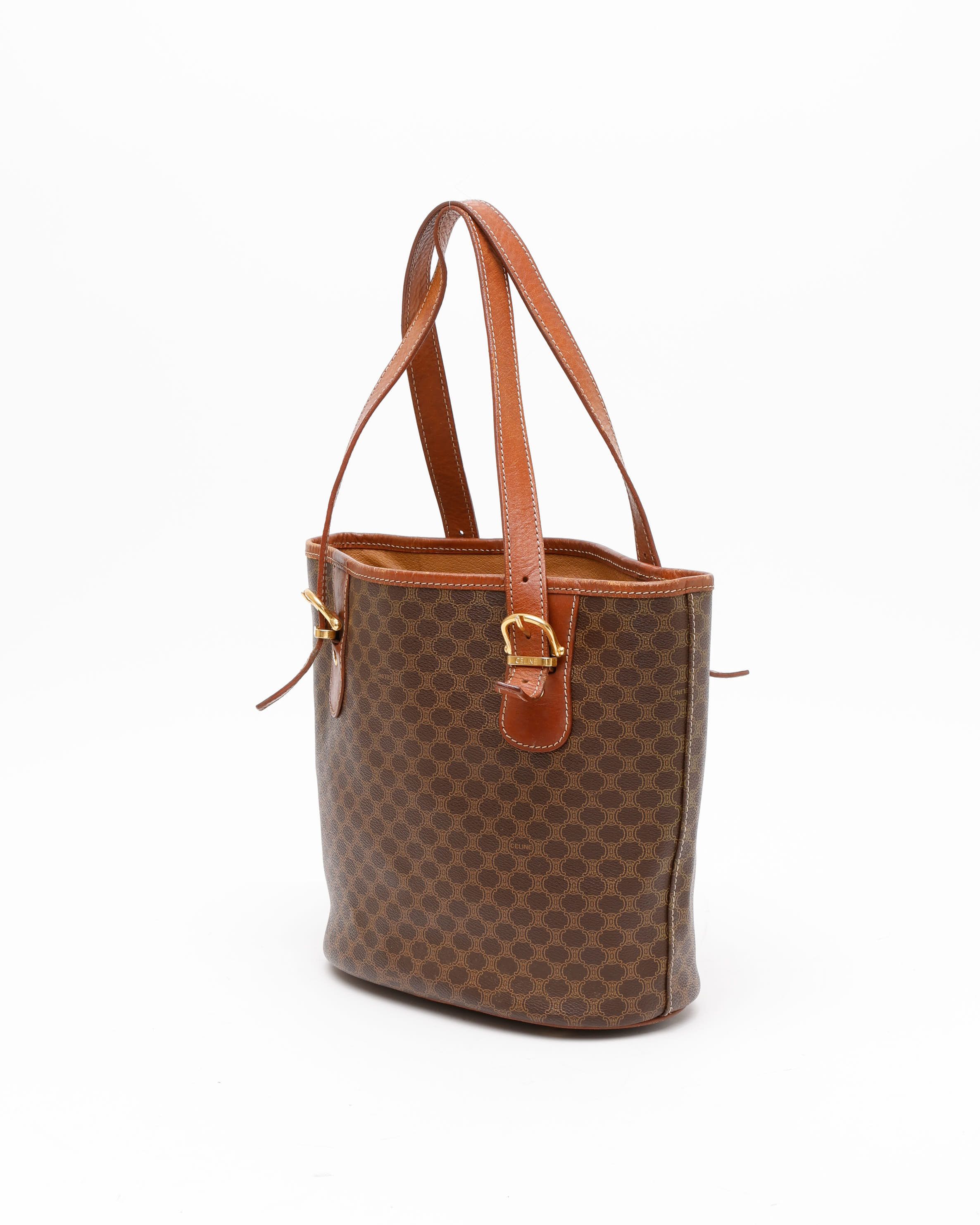 Celine Céline Macadam Tote Bag