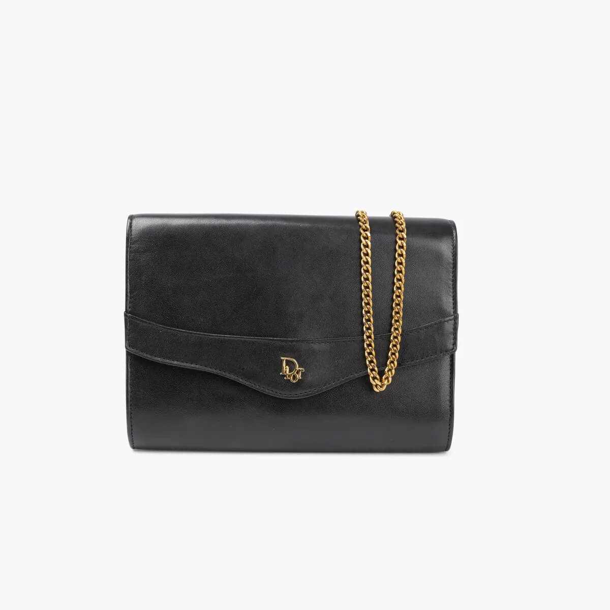 CHRISTIAN DIOR Chain Envelope Bag