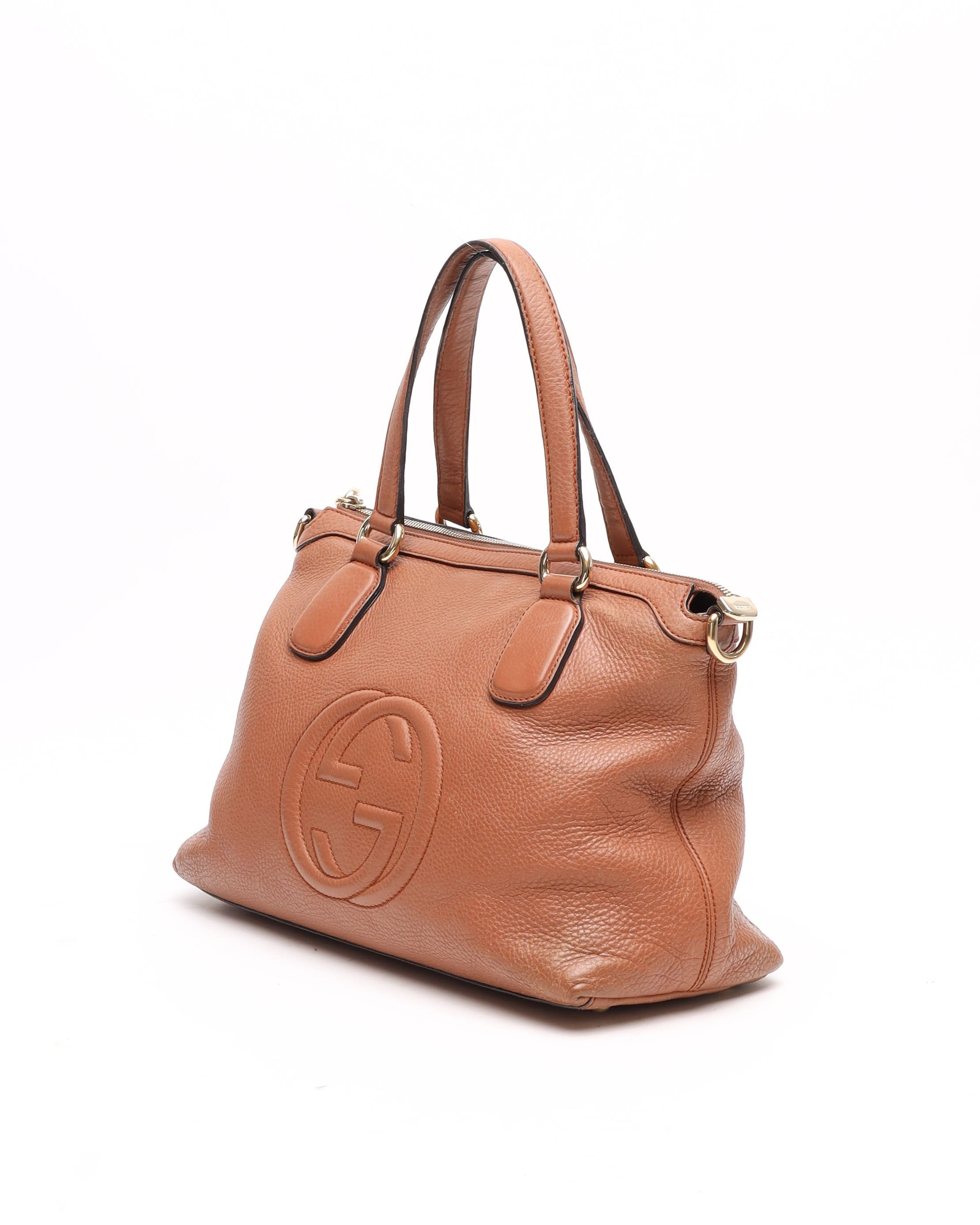 Gucci Soho Tassel Bag In Brown