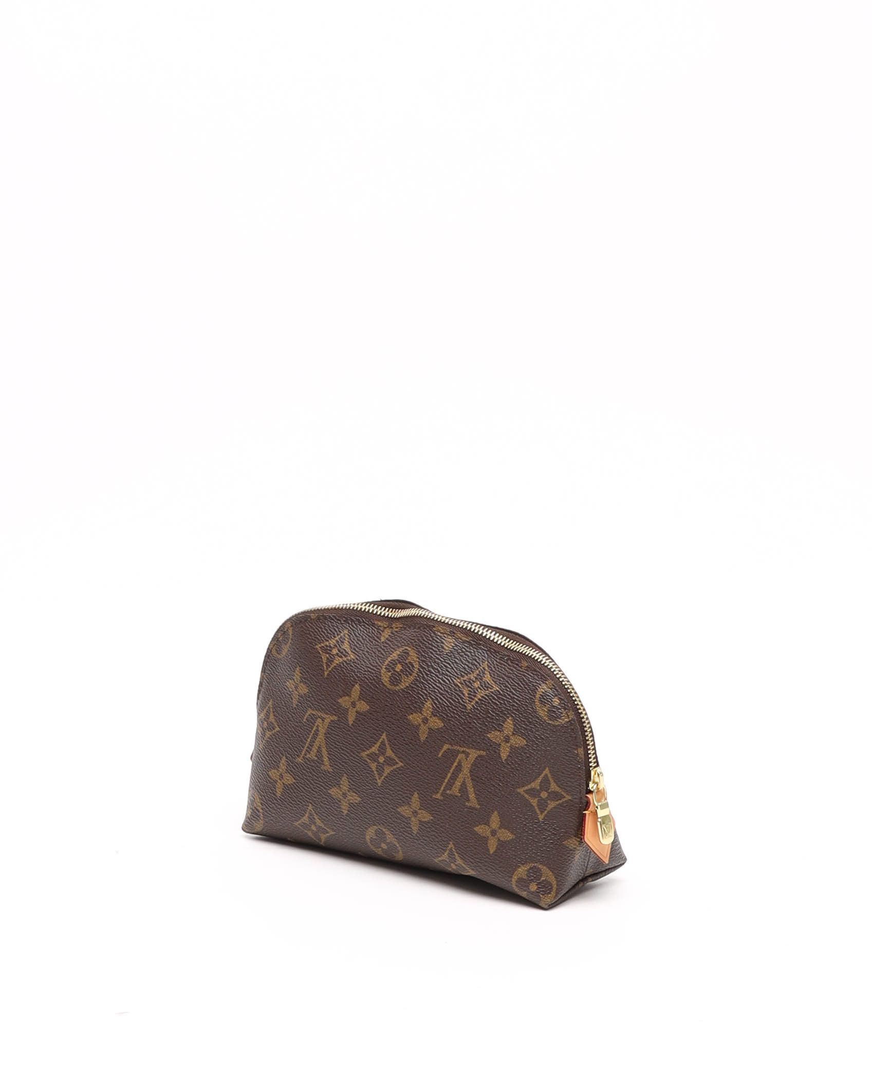 Pre-owned Louis Vuitton Cosmetic Pouch In Brown