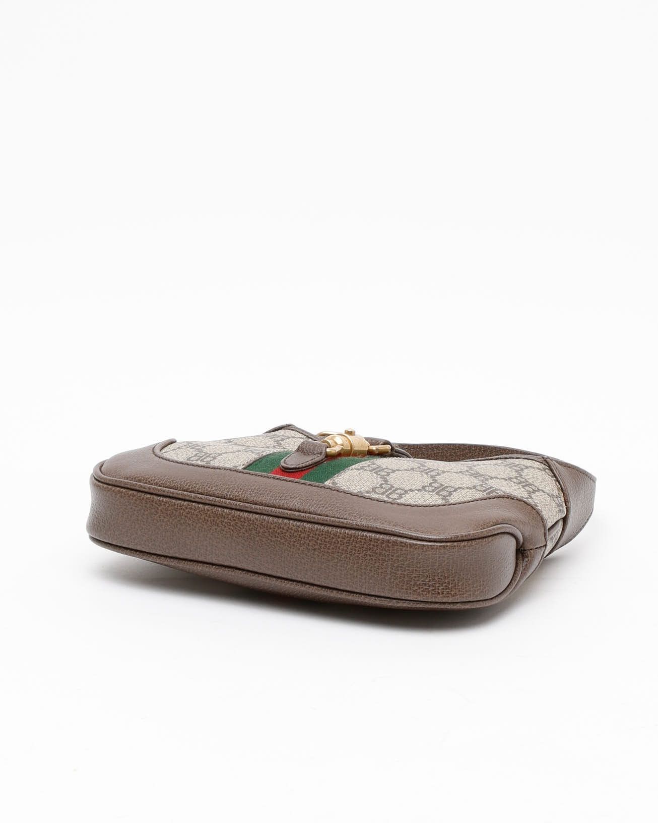 Gucci X Balenciaga The Hacker Project Mini Jackie Shoulder Bag In Sand