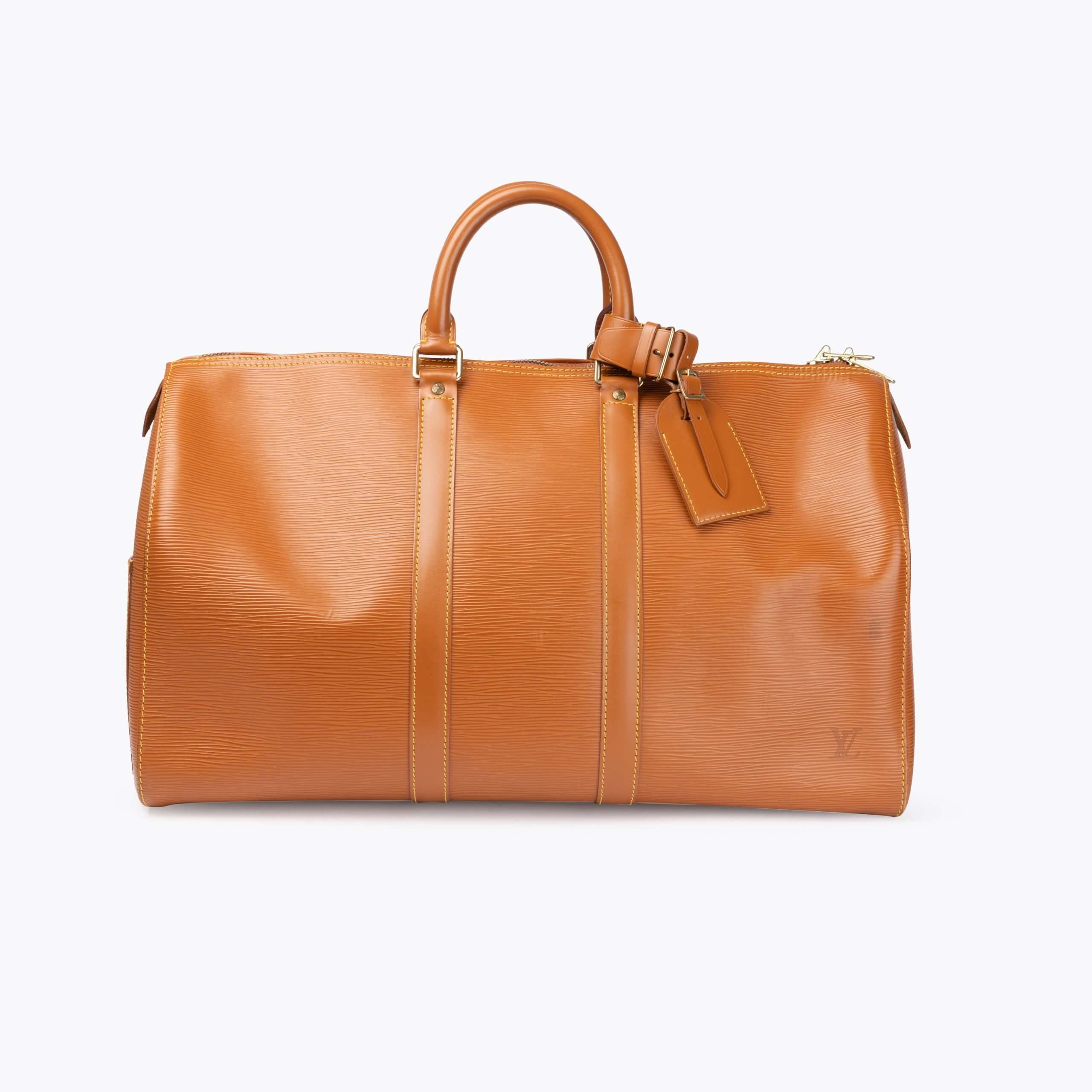 LOUIS VUITTON Keepall 45 Epi Weekend Bag