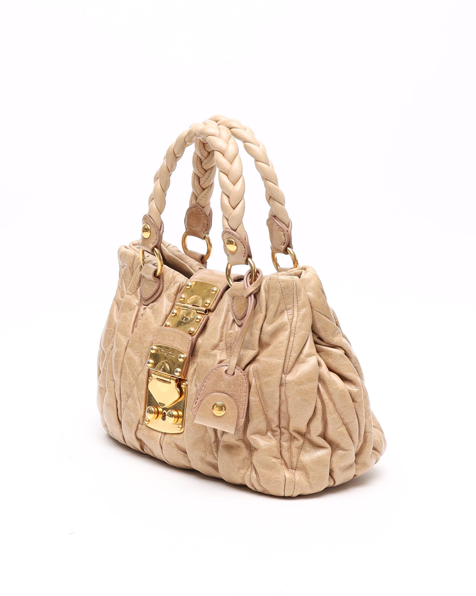 Miu Miu Matelassé Lux Bag