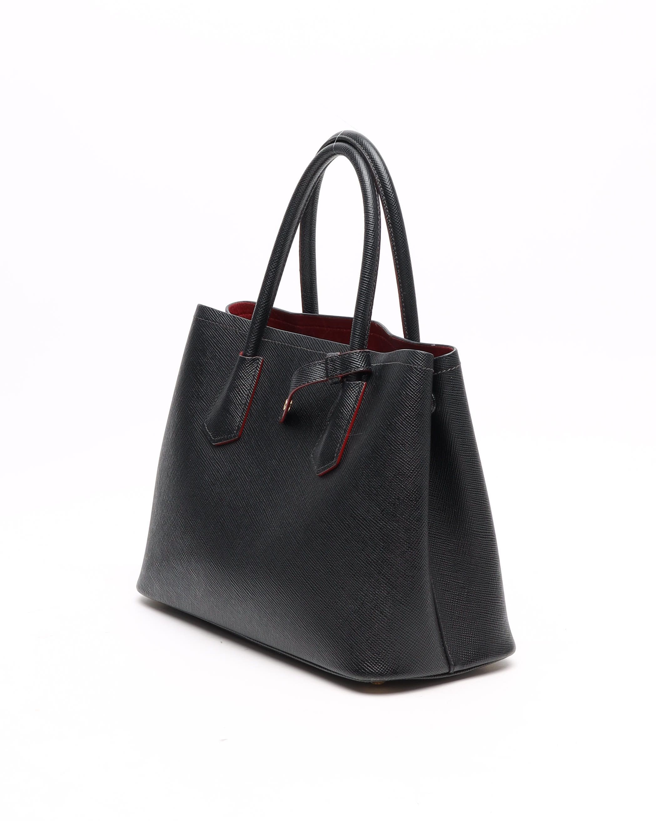 Prada Madium Double Saffiano Bag