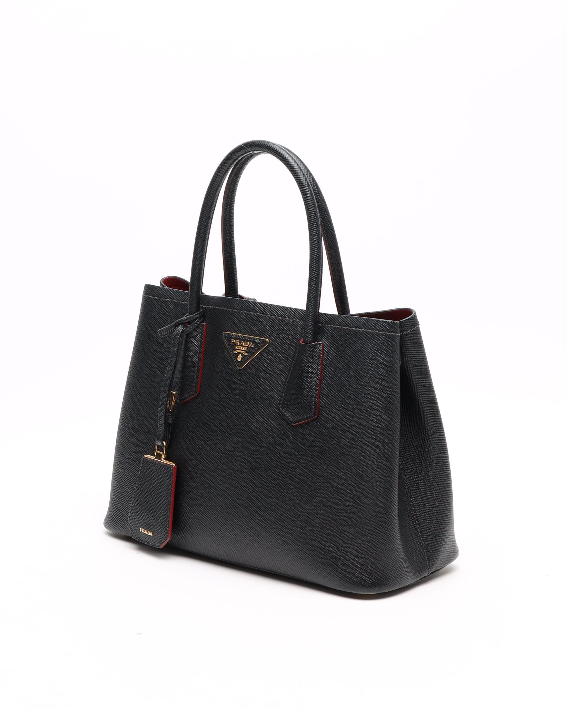 Prada Madium Double Saffiano Bag