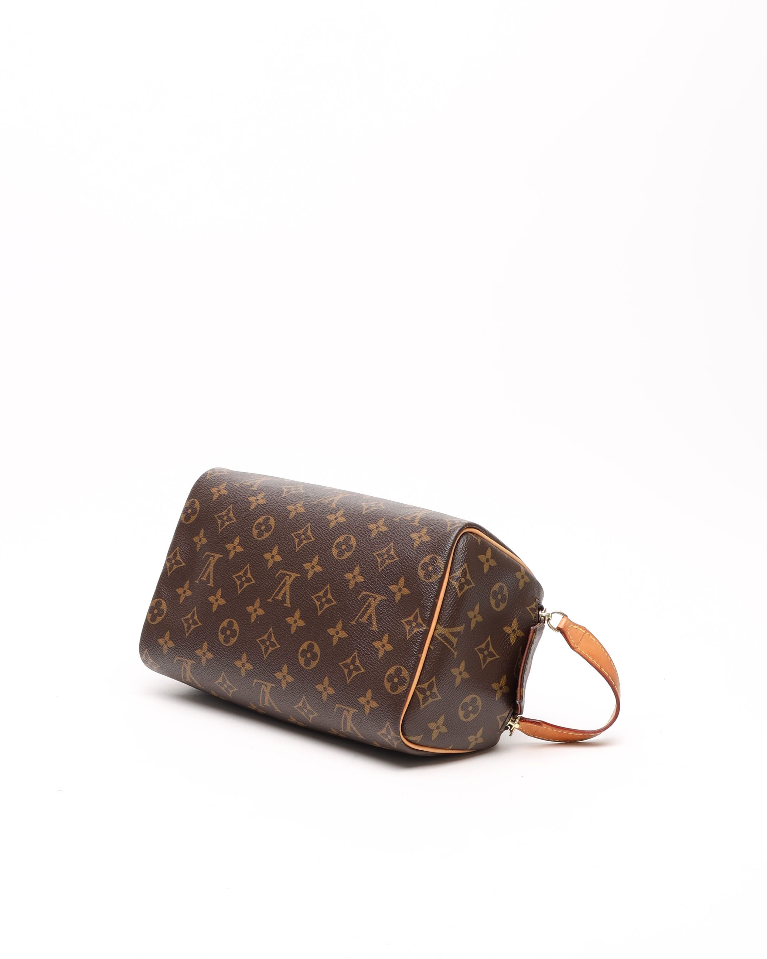 Pre-owned Louis Vuitton Toilet Dopp Pouch In Brown